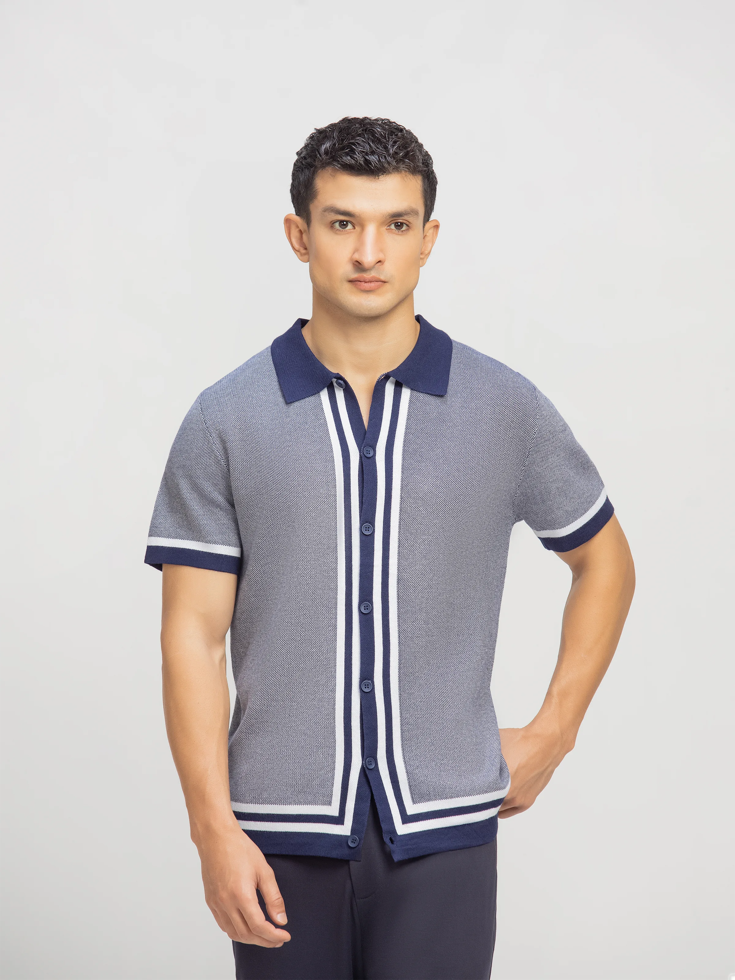 Sweater Knit Shirt - FMTS5-32306