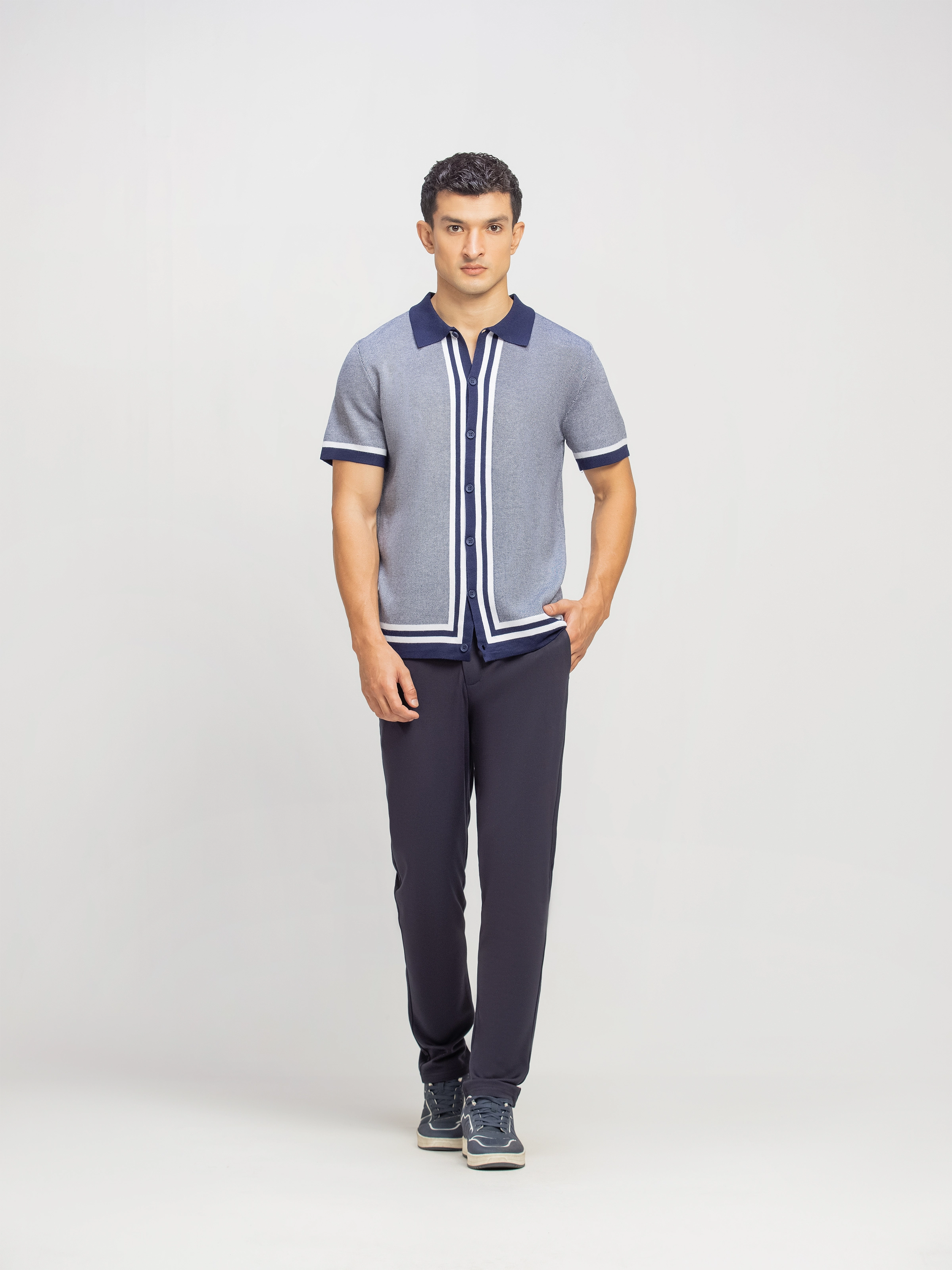 Sweater Knit Shirt - FMTS5-32306