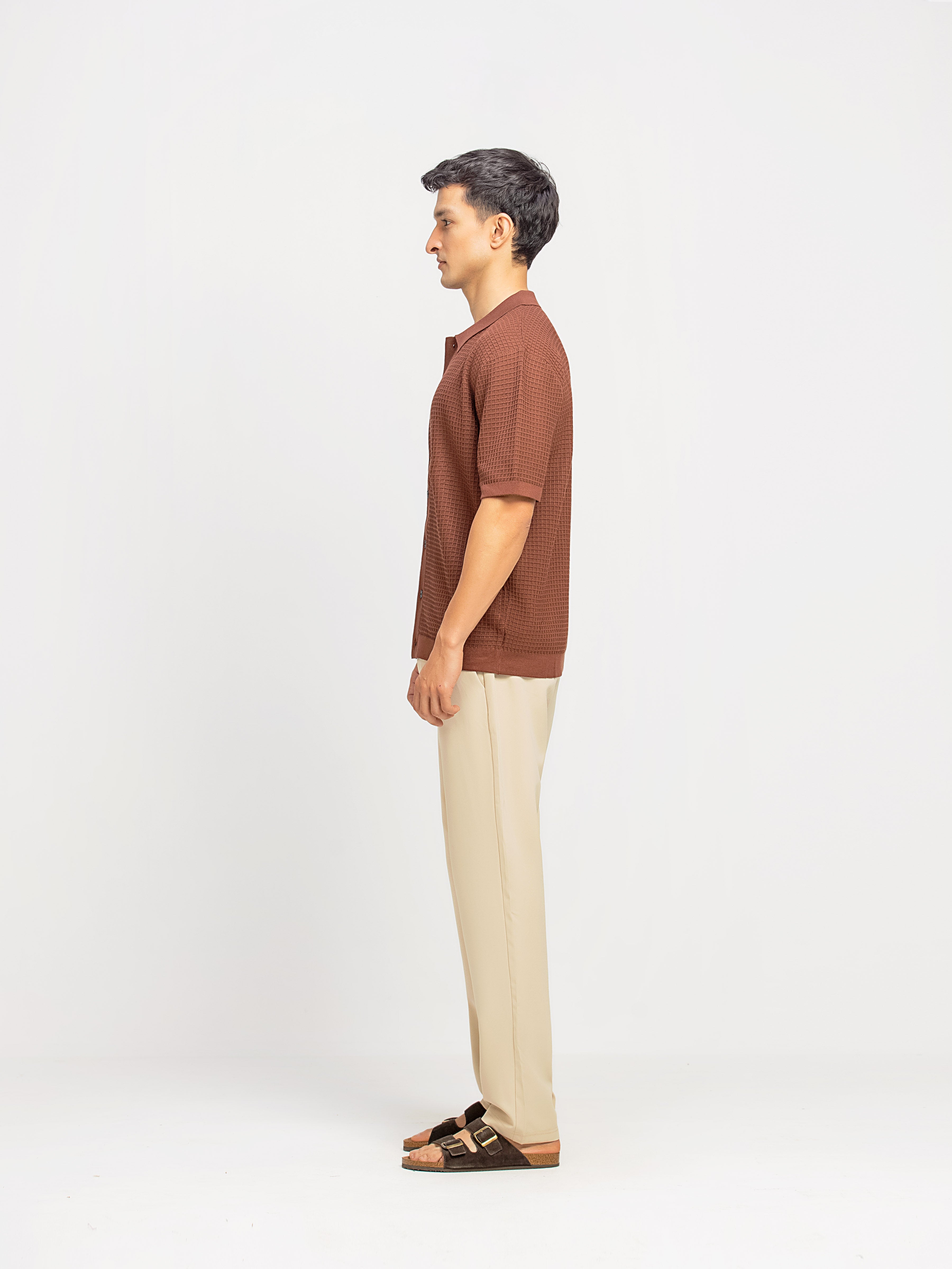 Textured Knit Shirt - FMTS5-32309