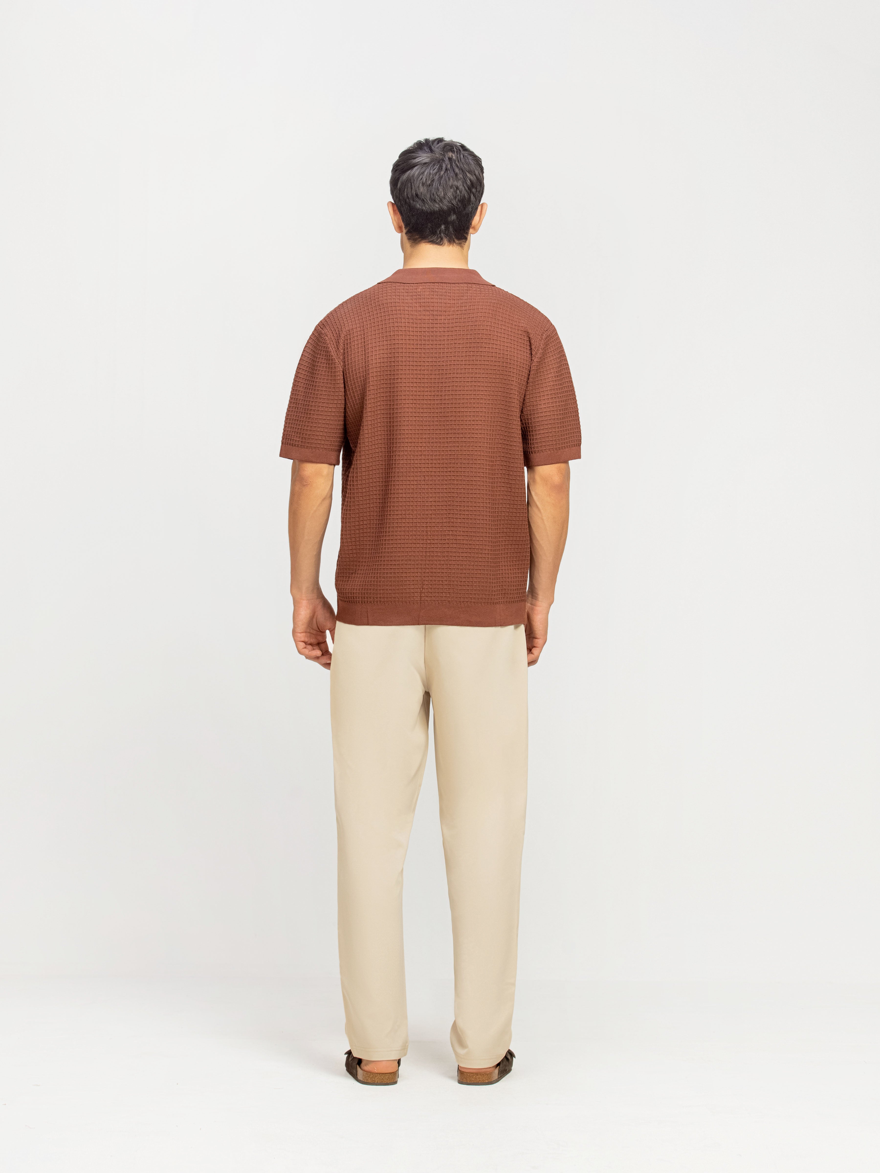 Textured Knit Shirt - FMTS5-32309