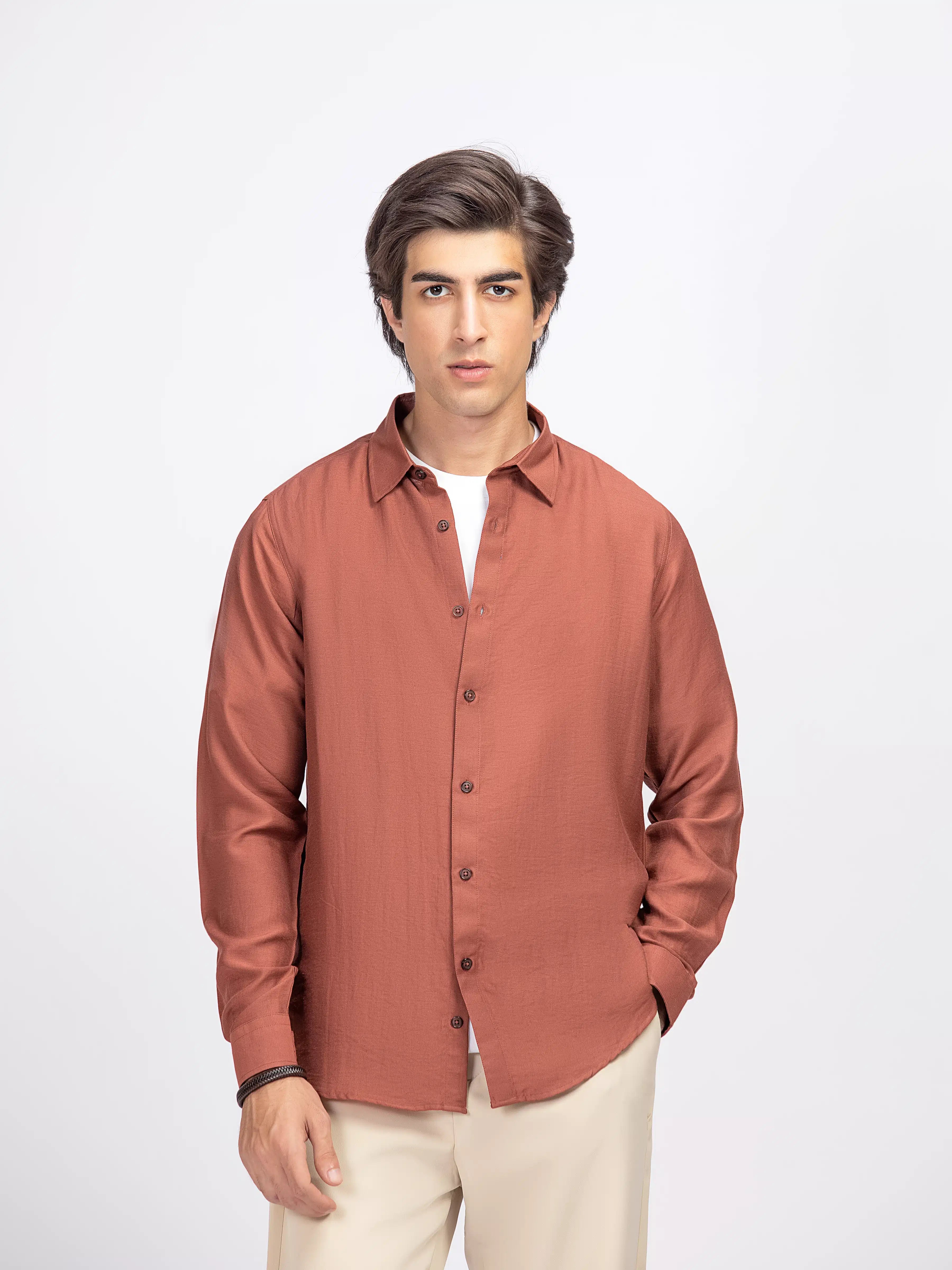 Smart Fit Viscose Shirt - FMTS5-32322