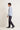Striped Band Collar Shirt - FMTS6-32412