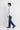 Striped Band Collar Shirt - FMTS6-32413