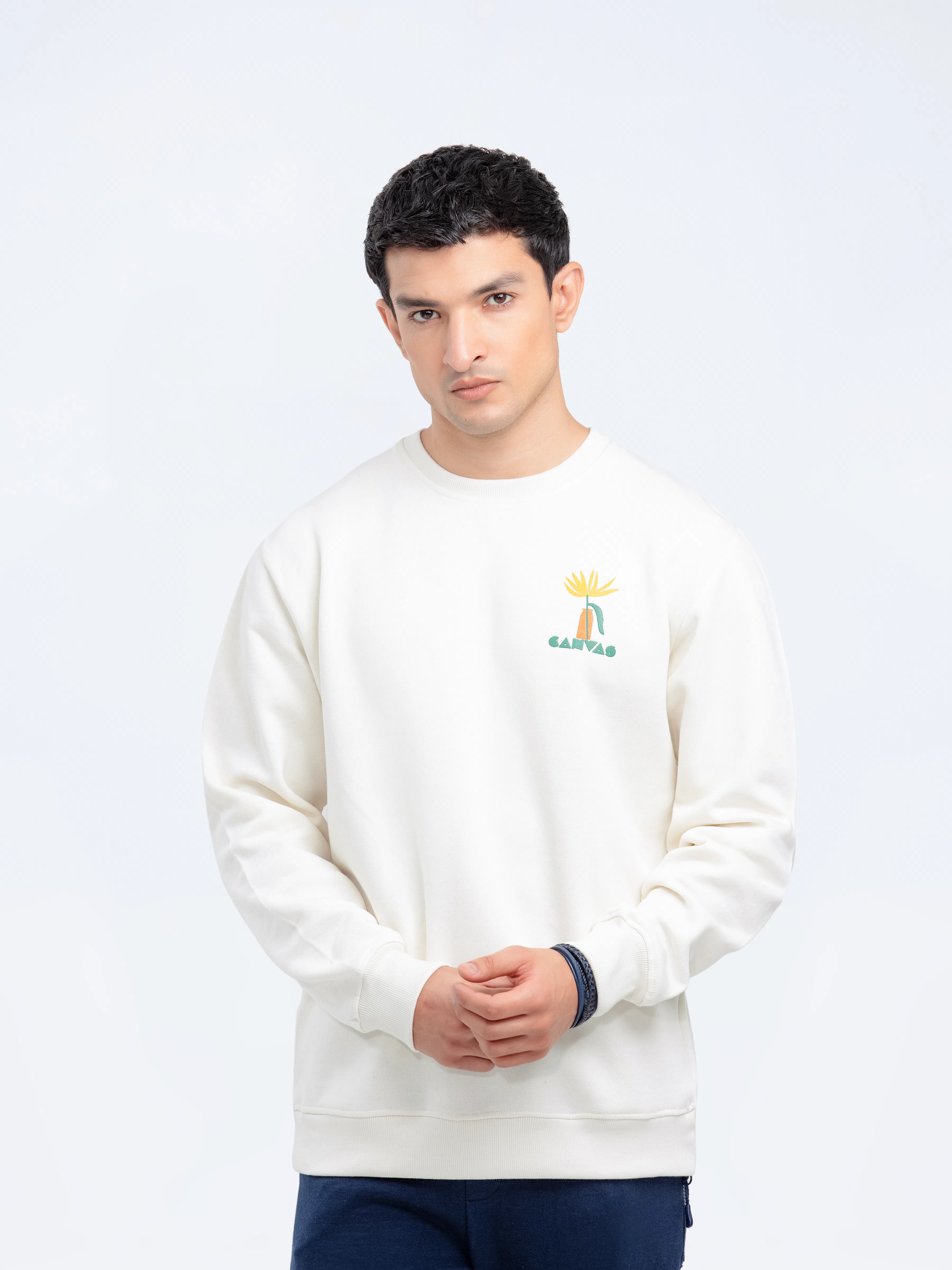 Relaxed Fit Sweatshirt - FMTSS24-029