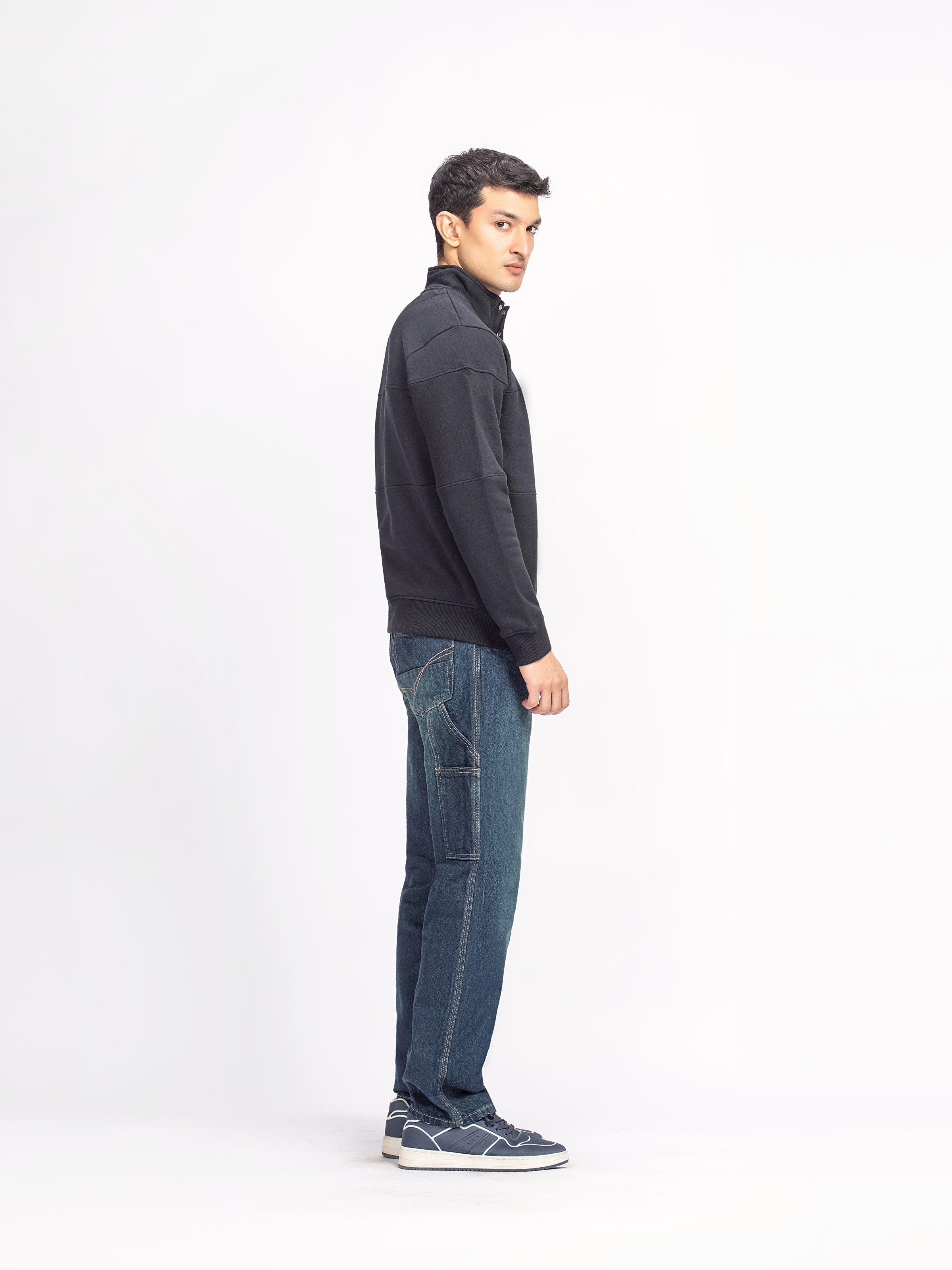 Cut & Sew Fleece Sweatshirt - FMTSS24-092