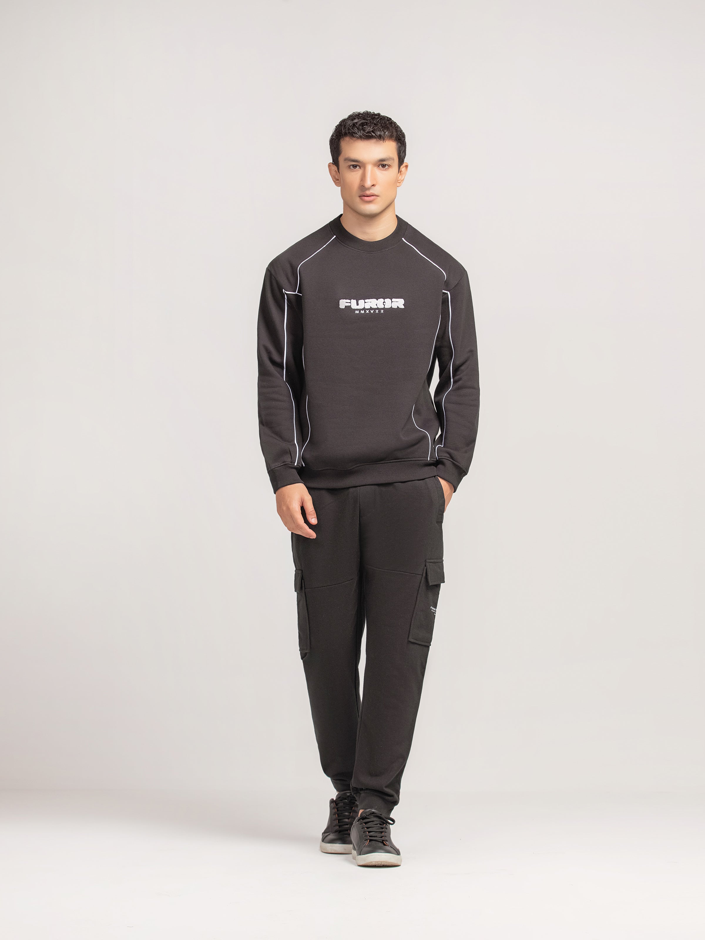 Cut & Sew Fleece Sweatshirt - FMTSS5-010