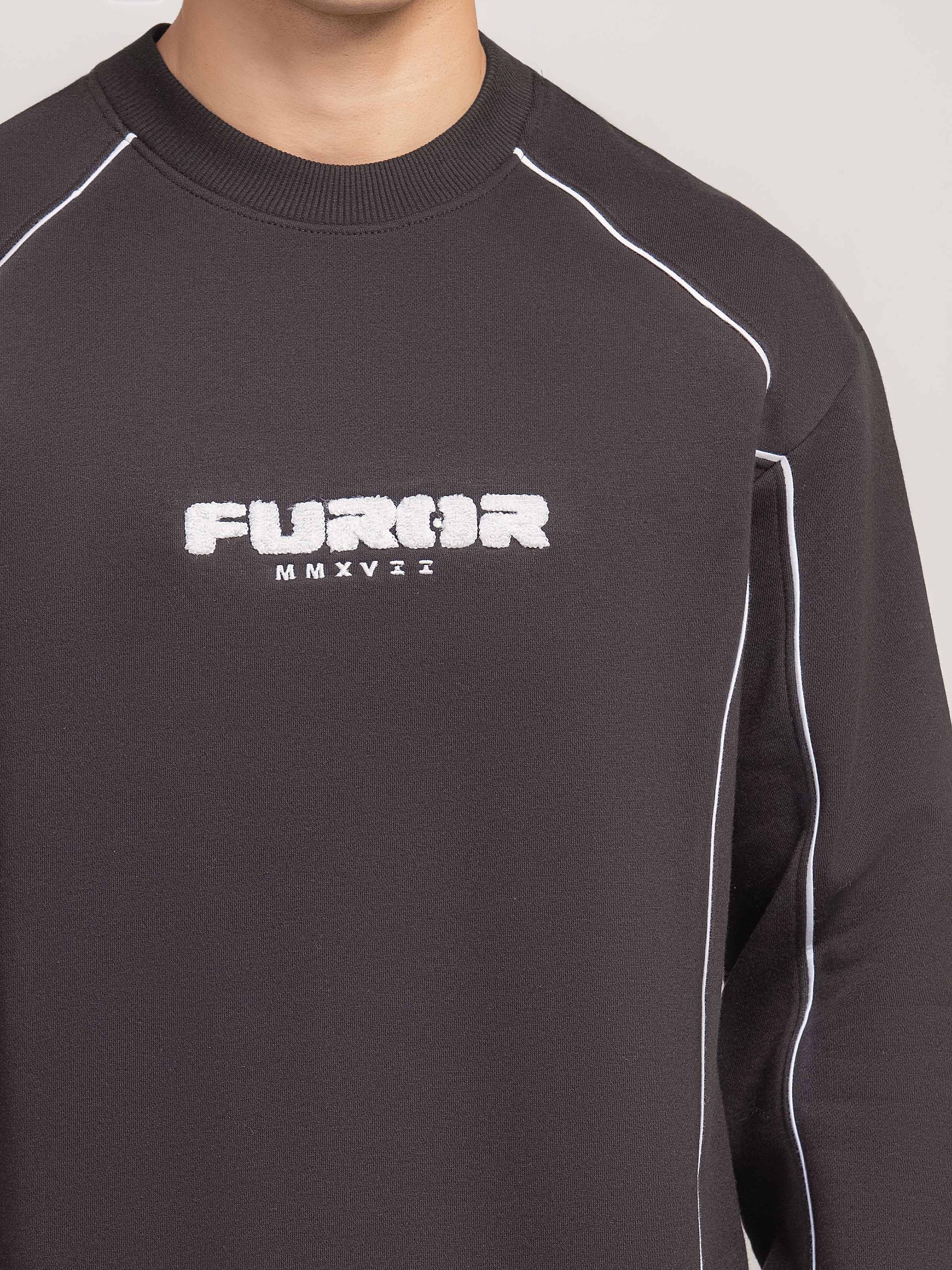 Cut & Sew Fleece Sweatshirt - FMTSS5-010