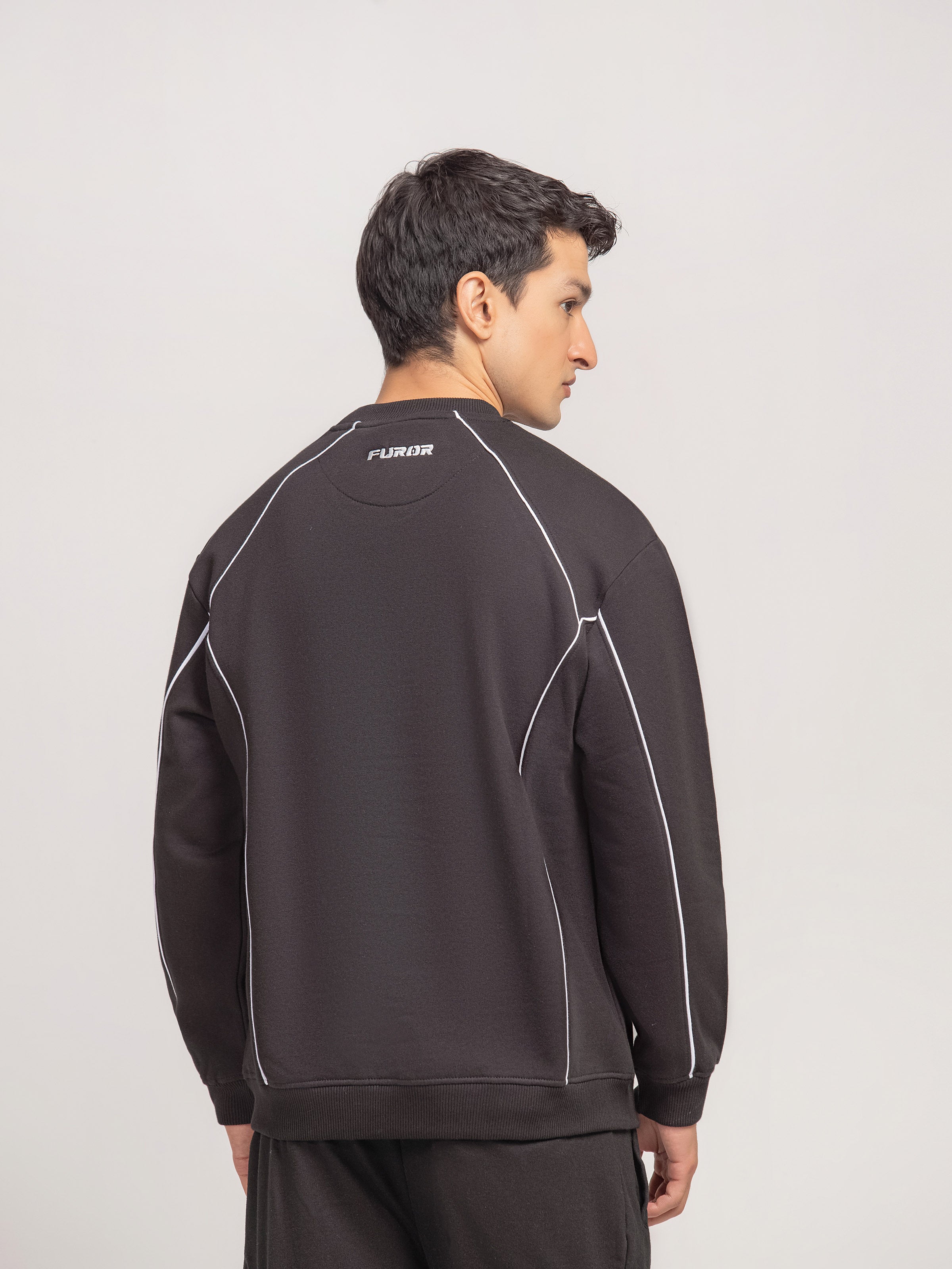 Cut & Sew Fleece Sweatshirt - FMTSS5-010
