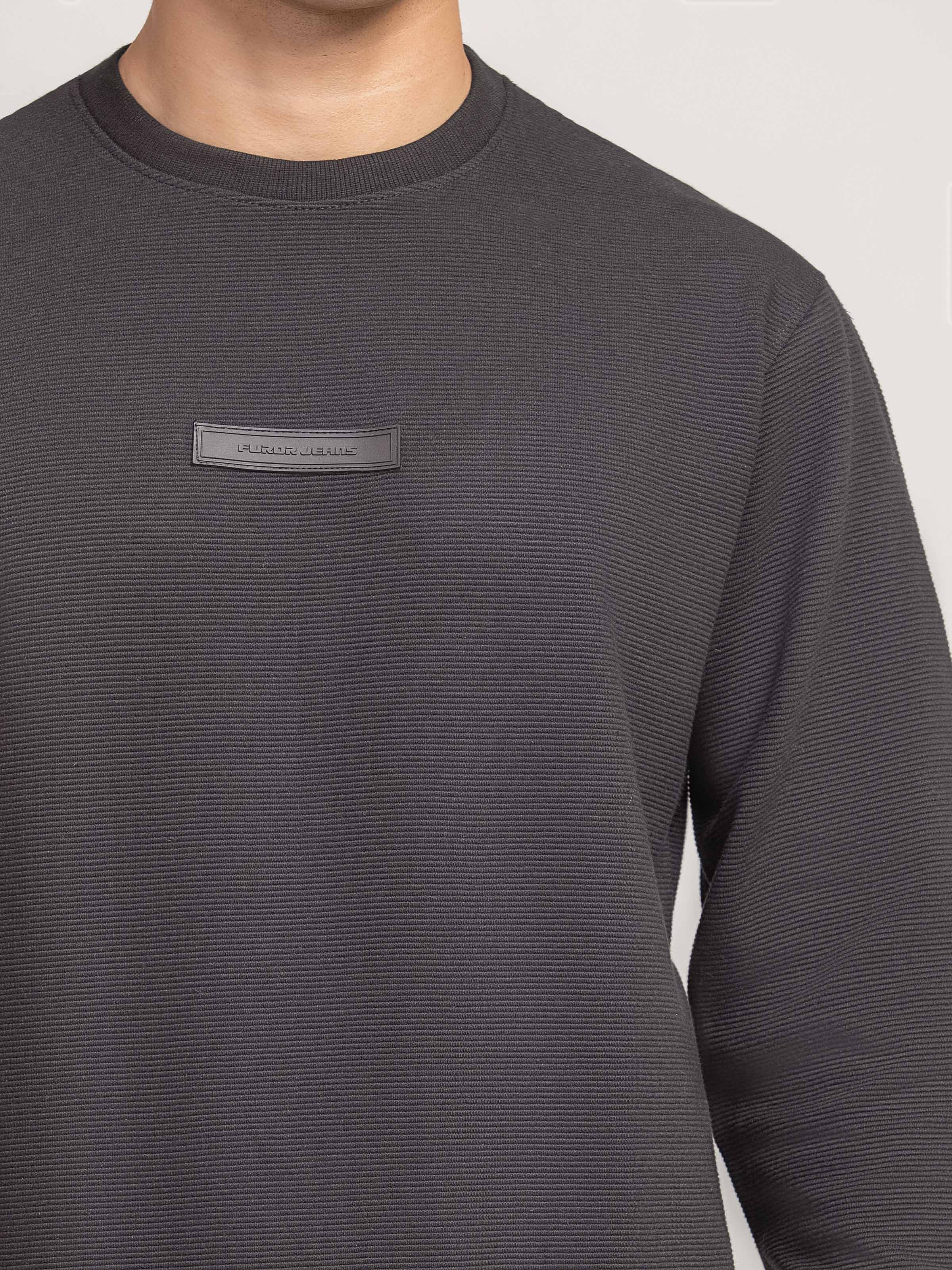 Regular Fit Ottoman Sweatshirt - FMTSS5-015