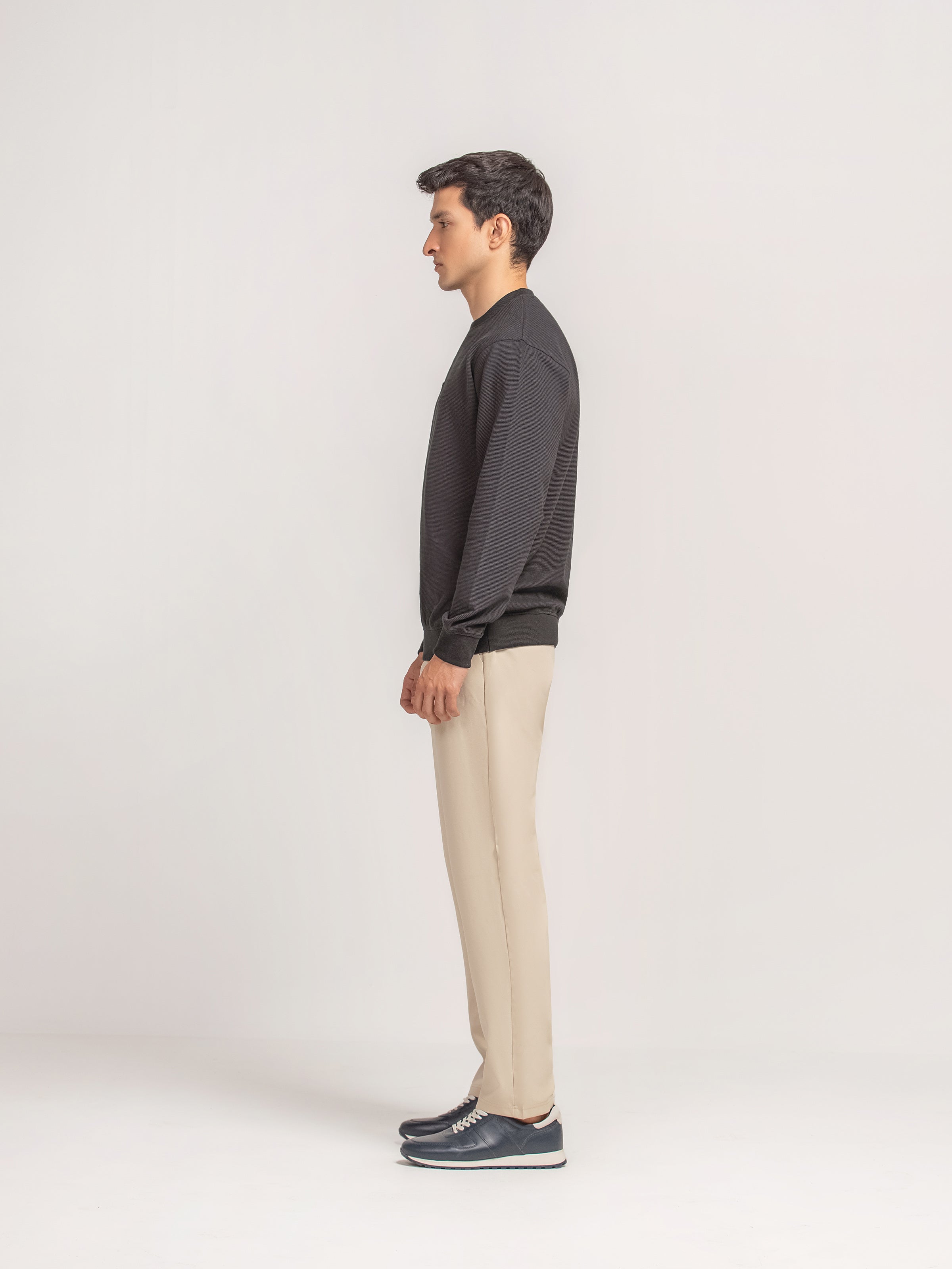 Regular Fit Ottoman Sweatshirt - FMTSS5-015