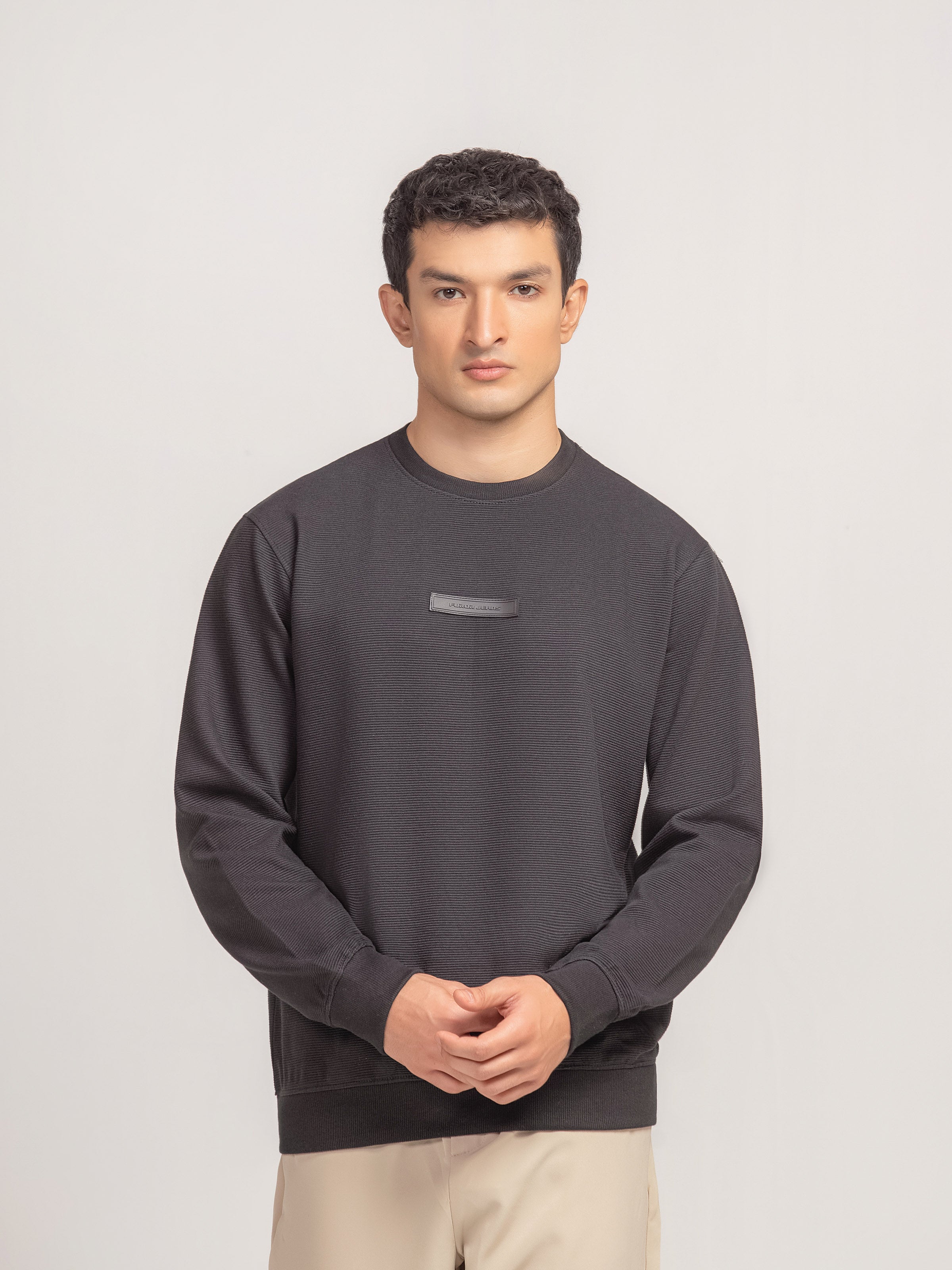 Regular Fit Ottoman Sweatshirt - FMTSS5-015