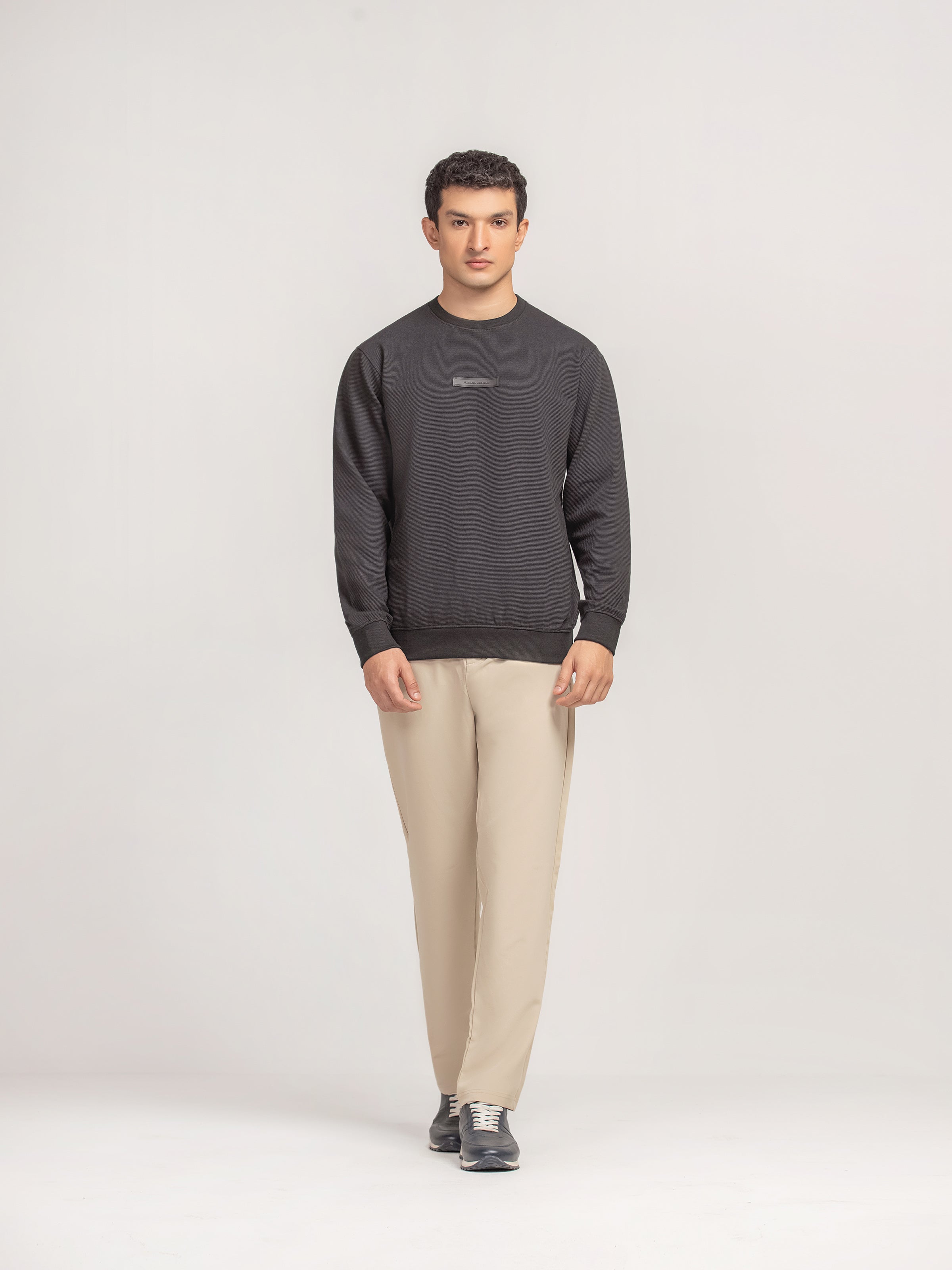 Regular Fit Ottoman Sweatshirt - FMTSS5-015