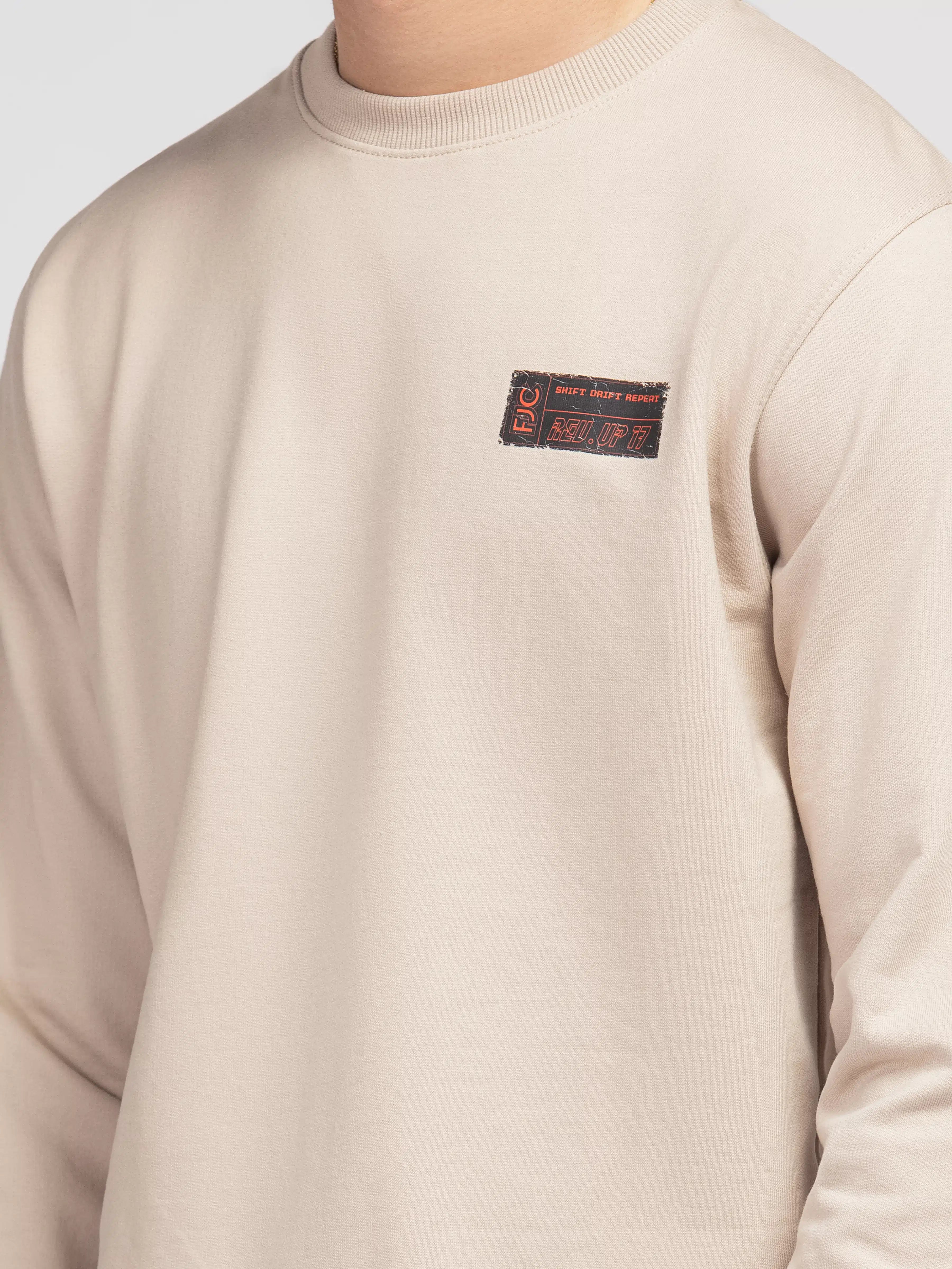 Regular Fit French Terry Sweatshirt - FMTSS5-025