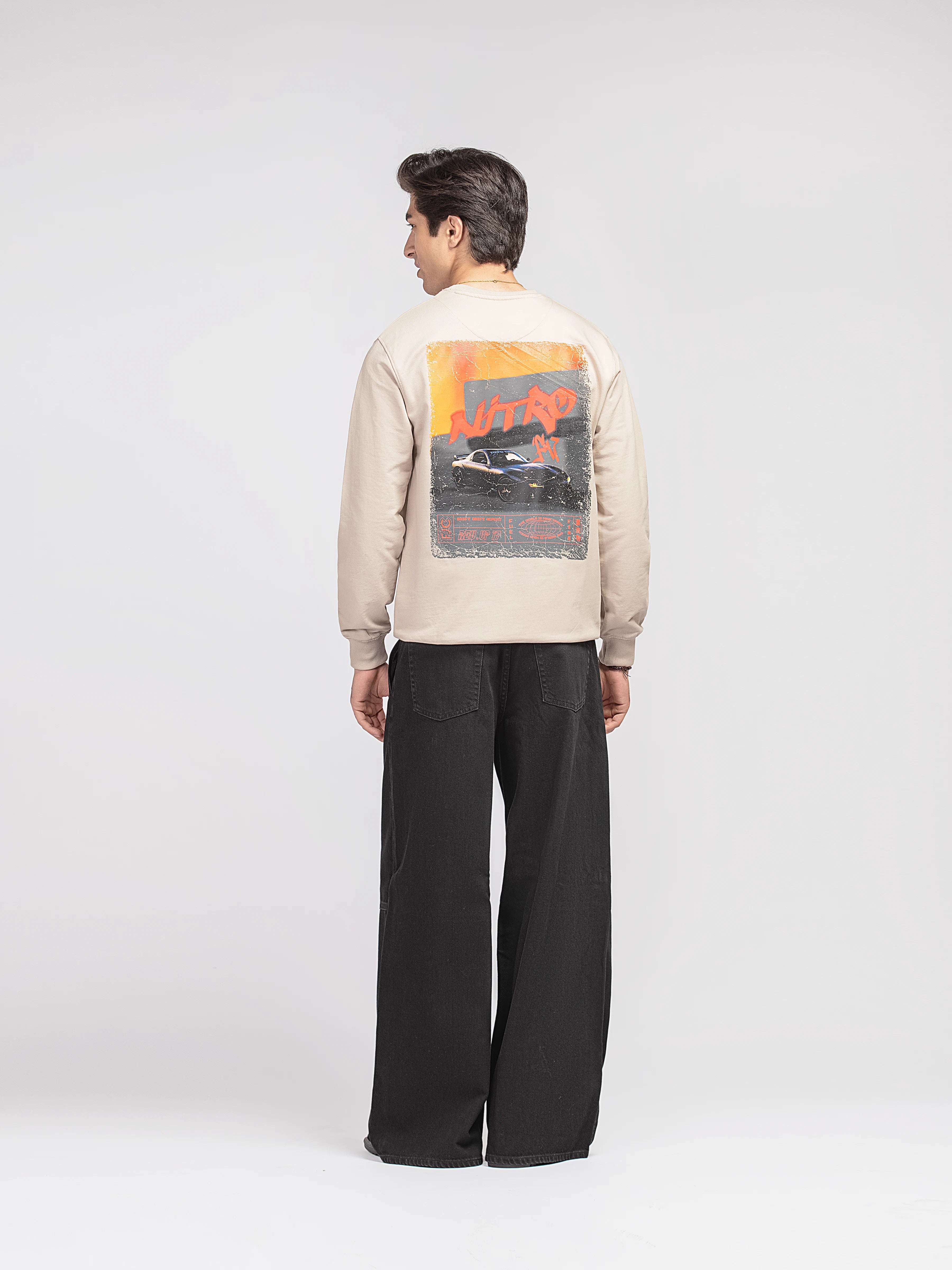 Regular Fit French Terry Sweatshirt - FMTSS5-025