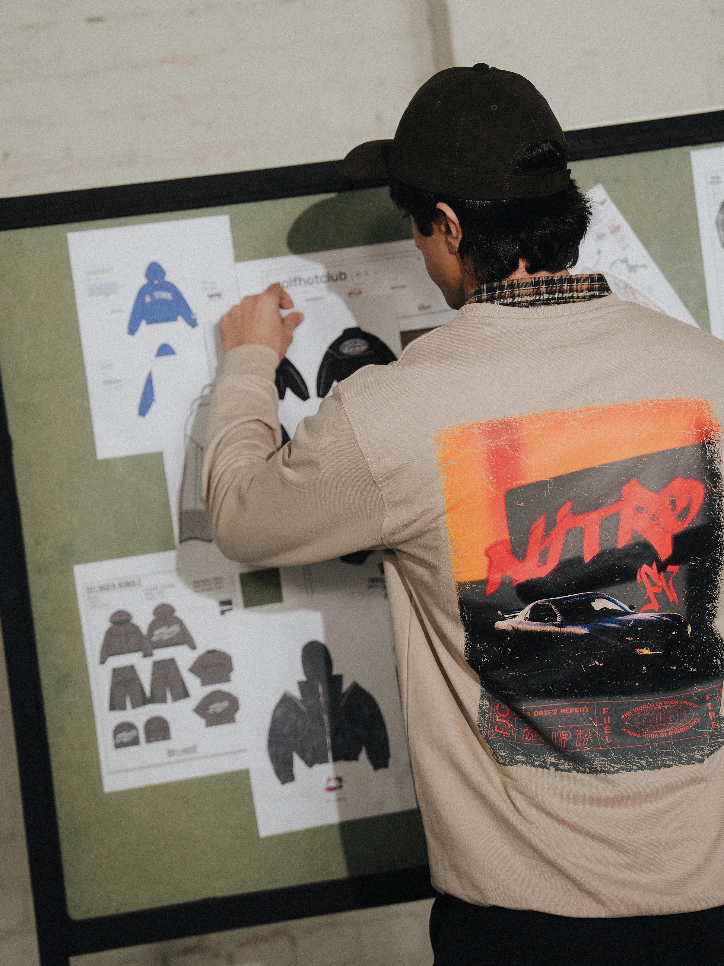 Regular Fit French Terry Sweatshirt - FMTSS5-025