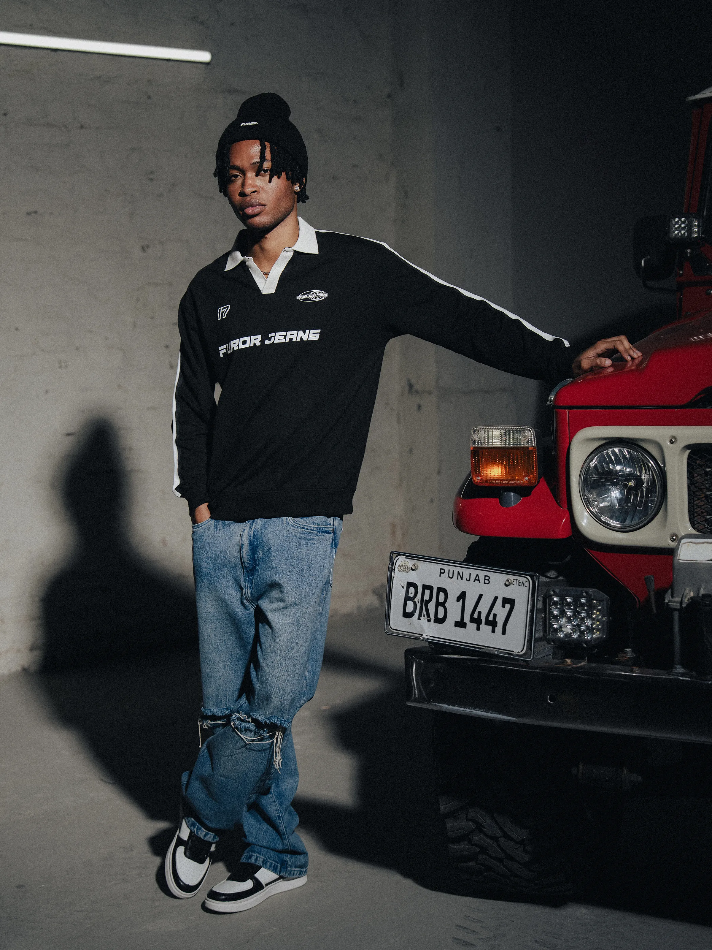 Rugby Fleece Sweatshirt - FMTSS5-029