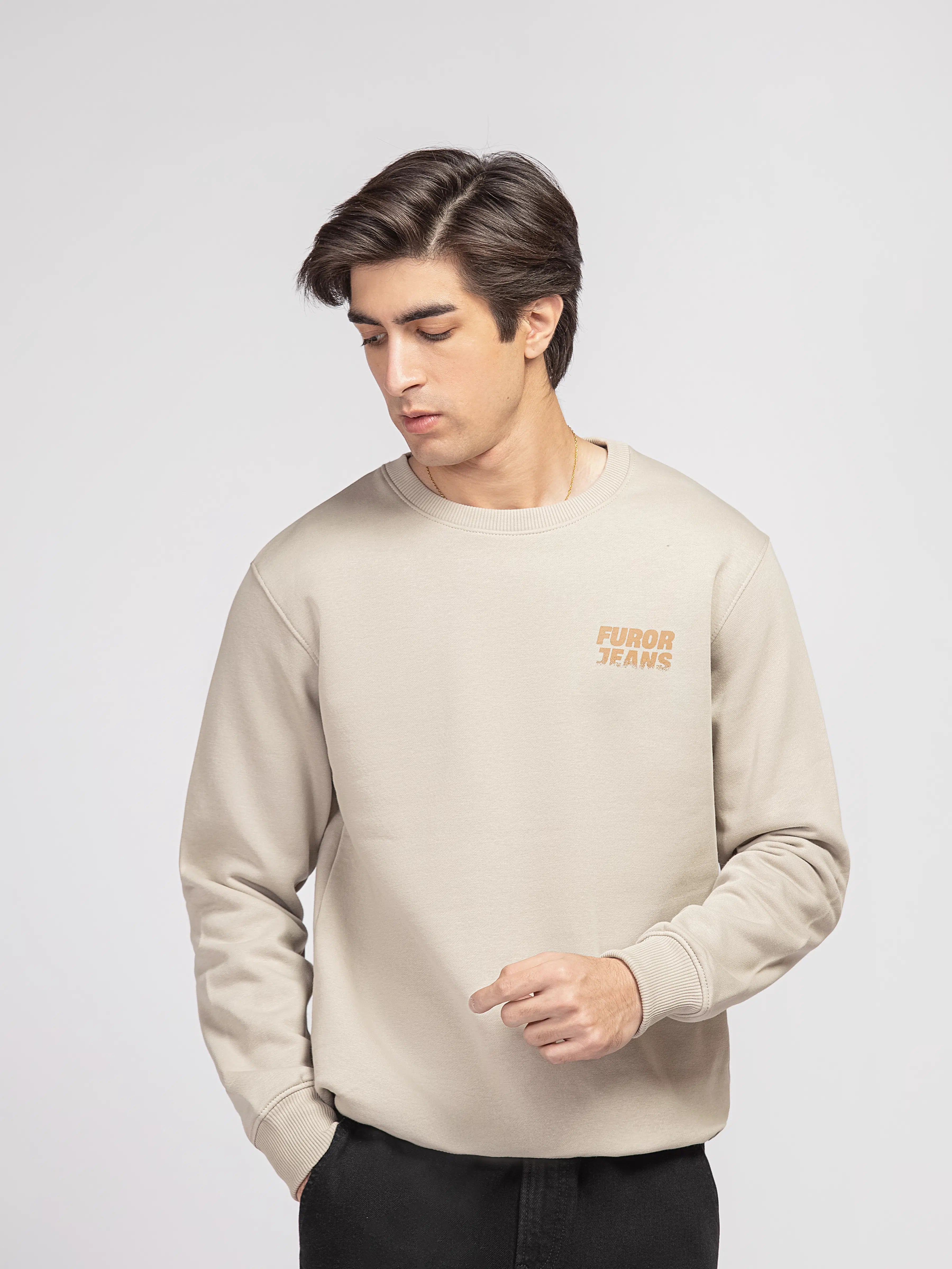 Regular Fit Fleece Sweatshirt - FMTSS5-032