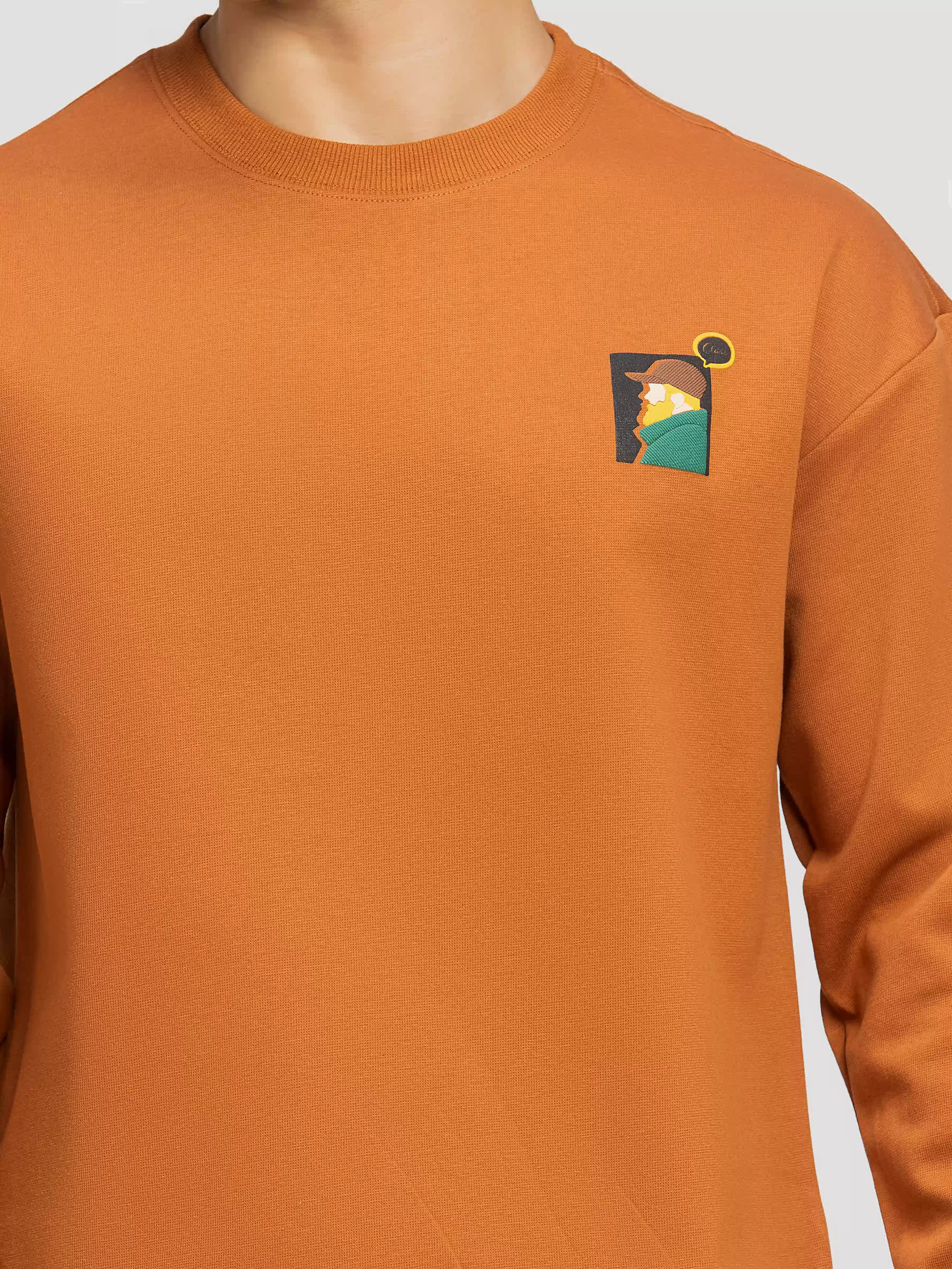 Regular Fit Interlock Sweatshirt - FMTSS5-050