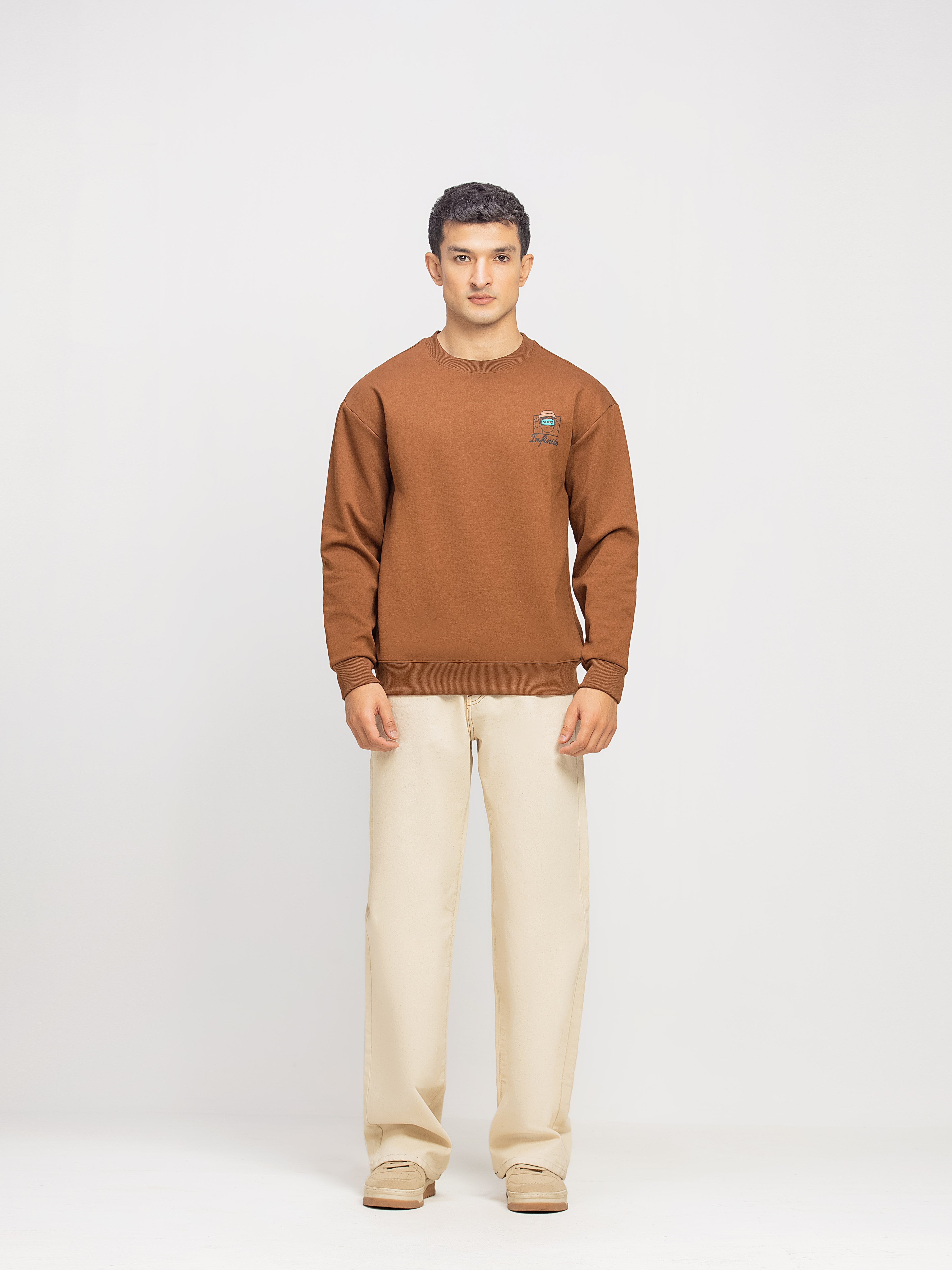 Regular Fit Interlock Sweatshirt - FMTSS5-051