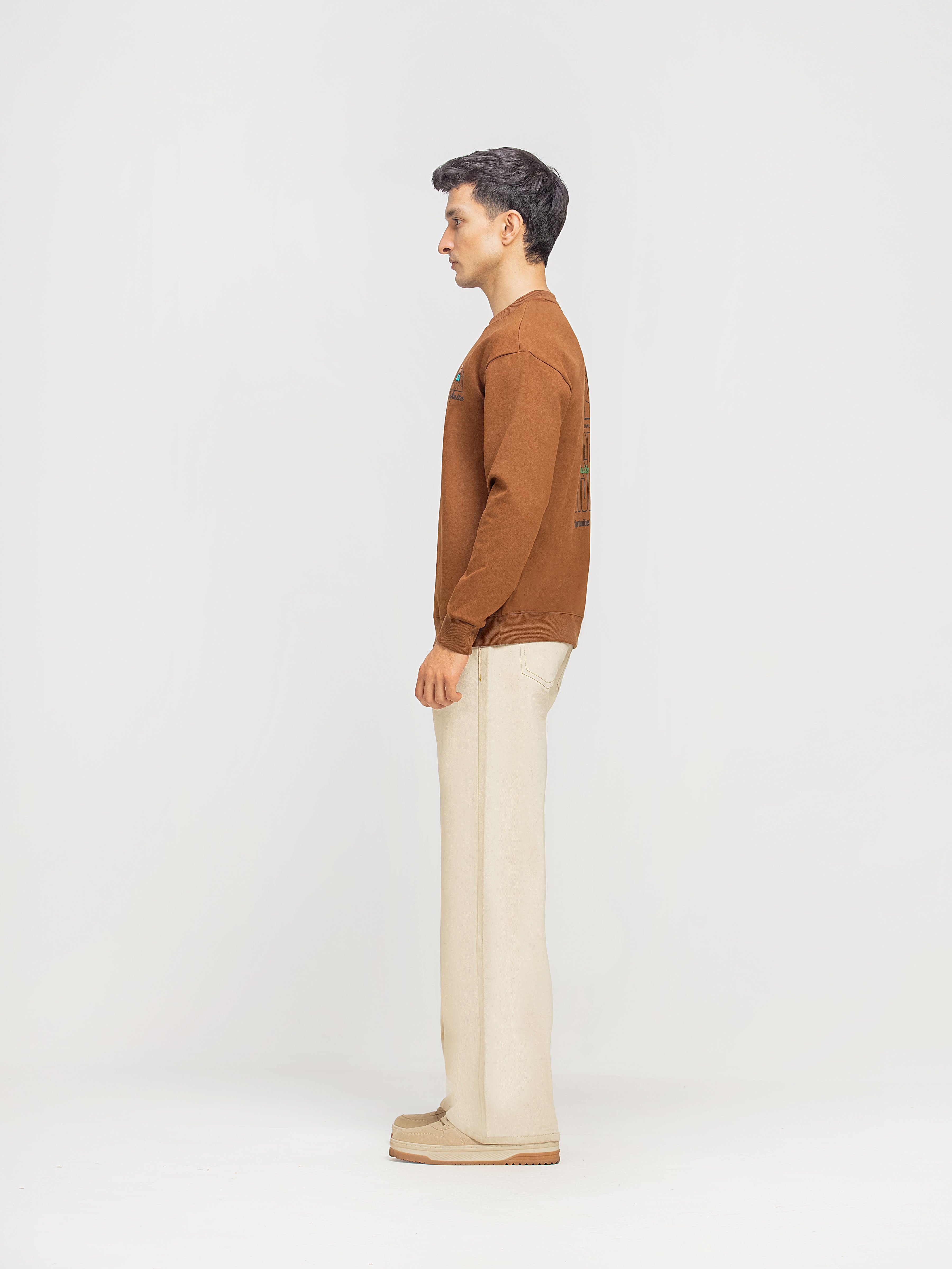 Regular Fit Interlock Sweatshirt - FMTSS5-051