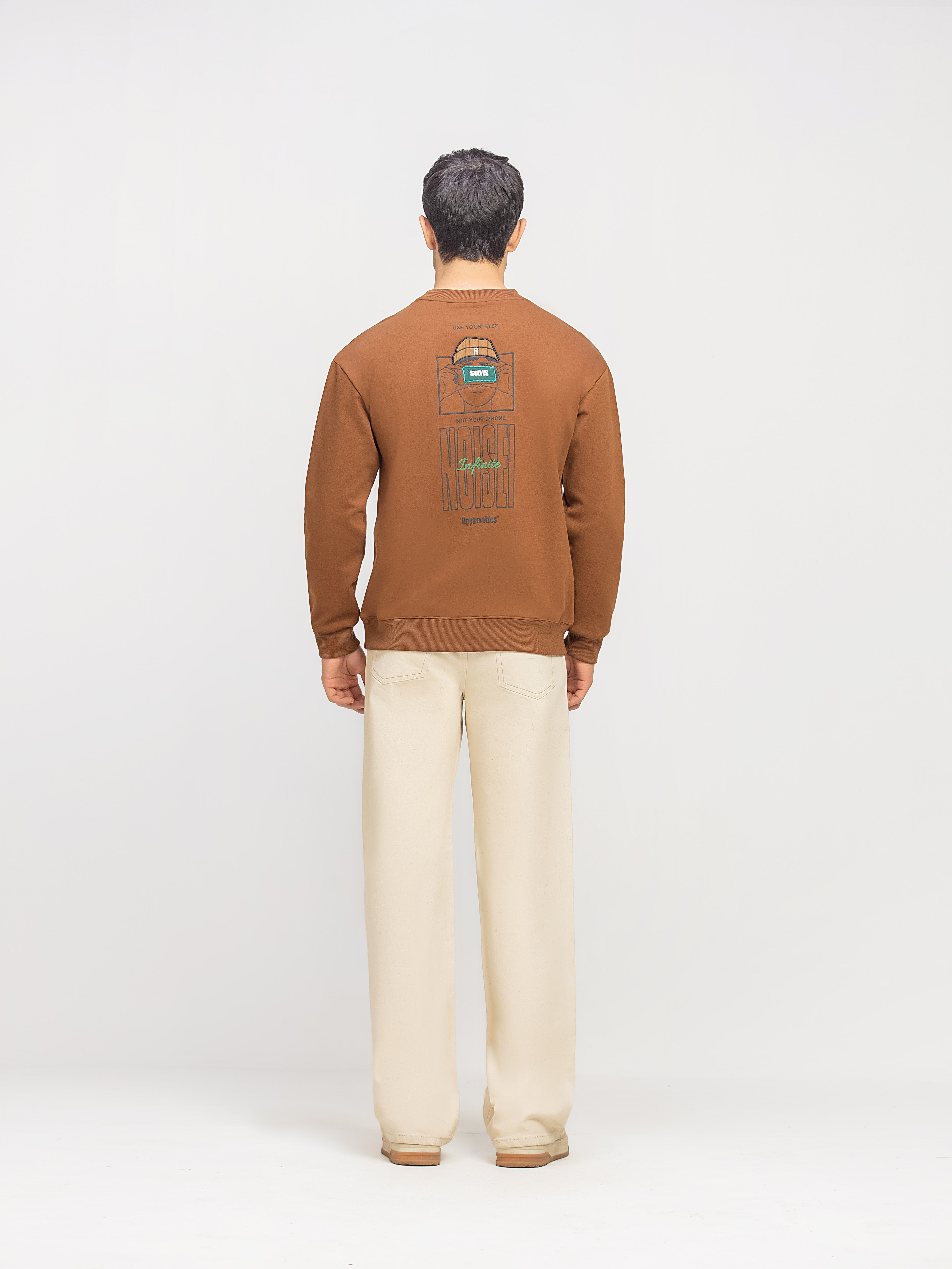 Regular Fit Interlock Sweatshirt - FMTSS5-051