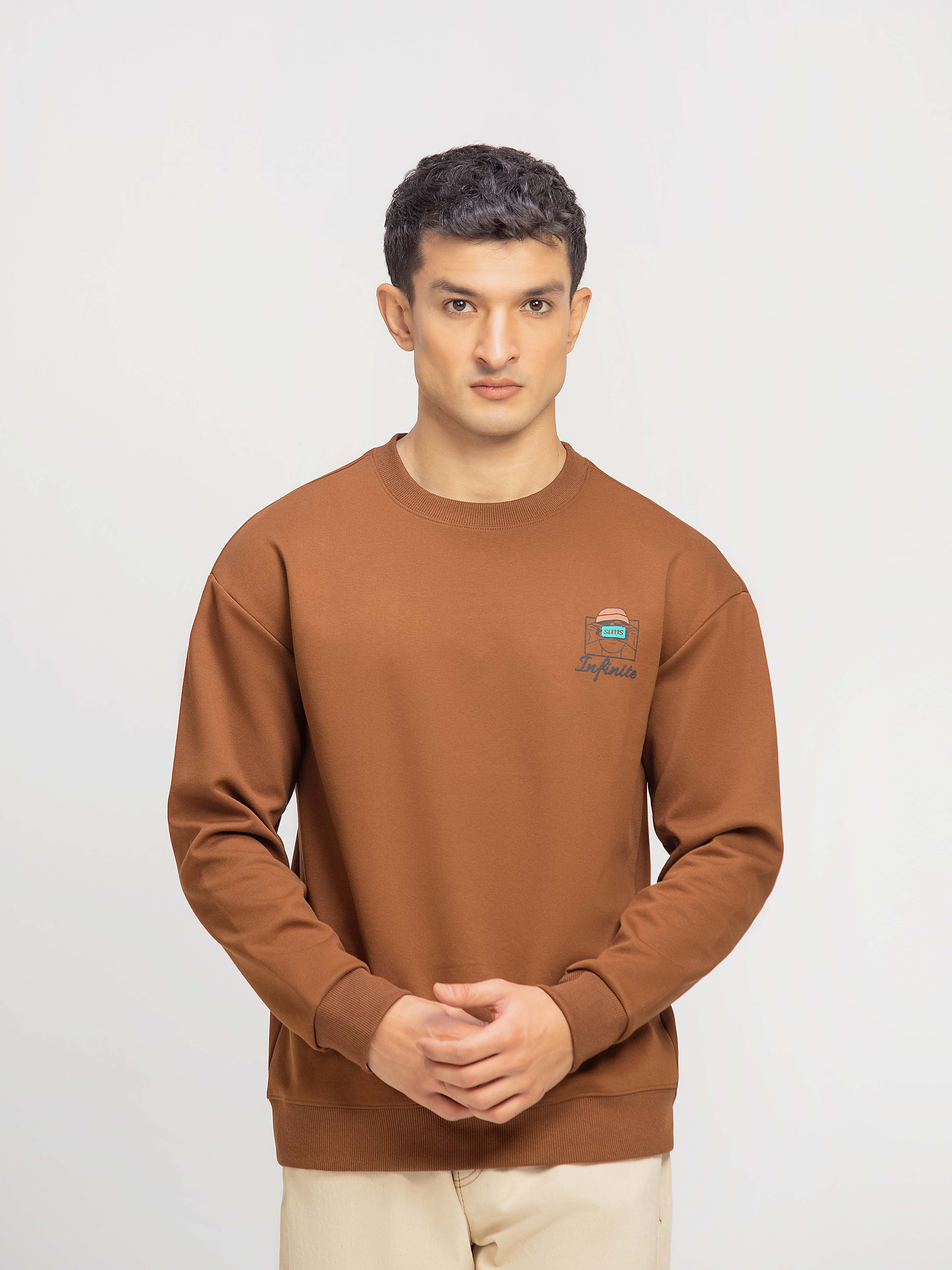 Regular Fit Interlock Sweatshirt - FMTSS5-051