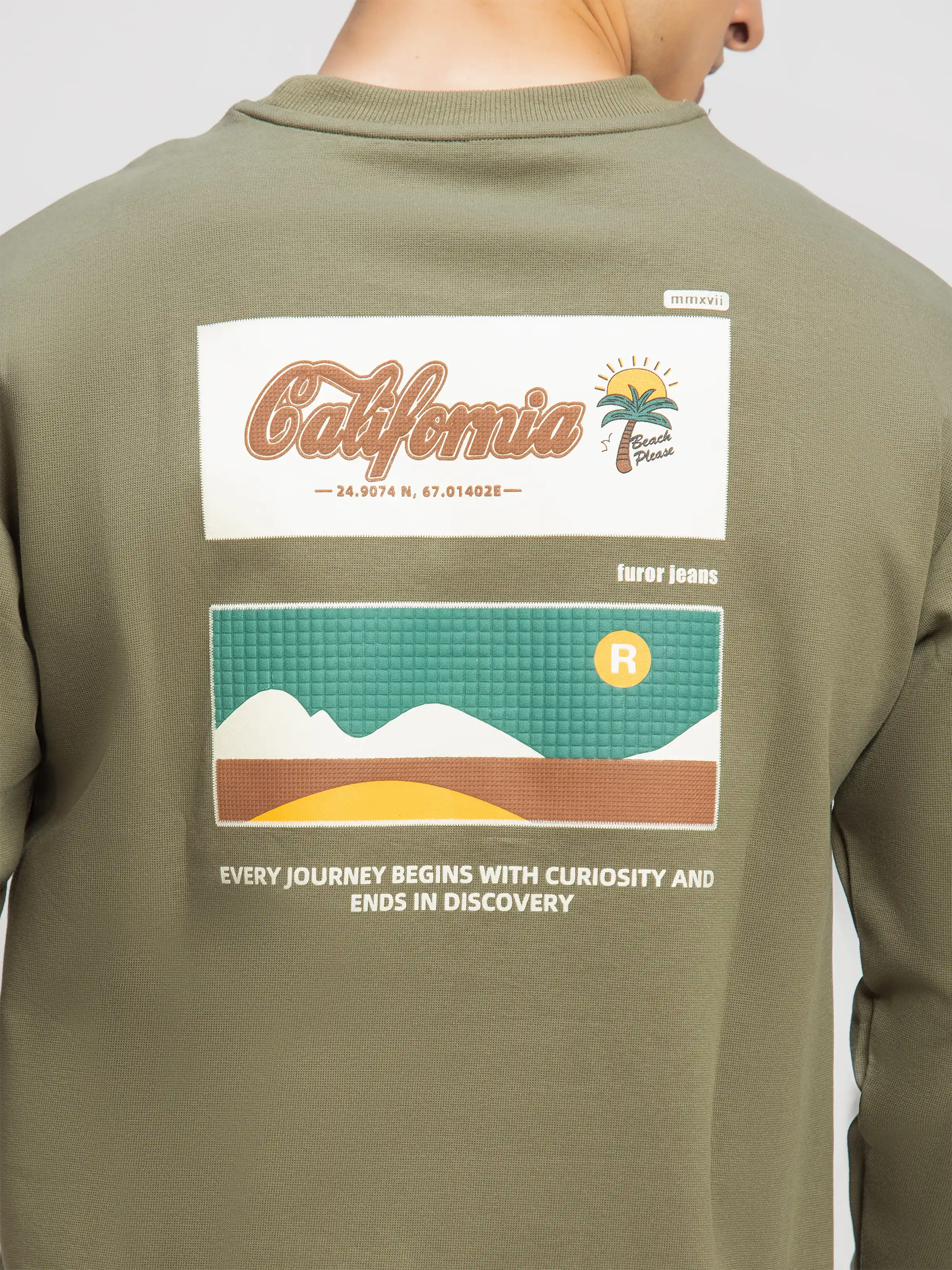 Regular Fit Interlock Sweatshirt - FMTSS5-057