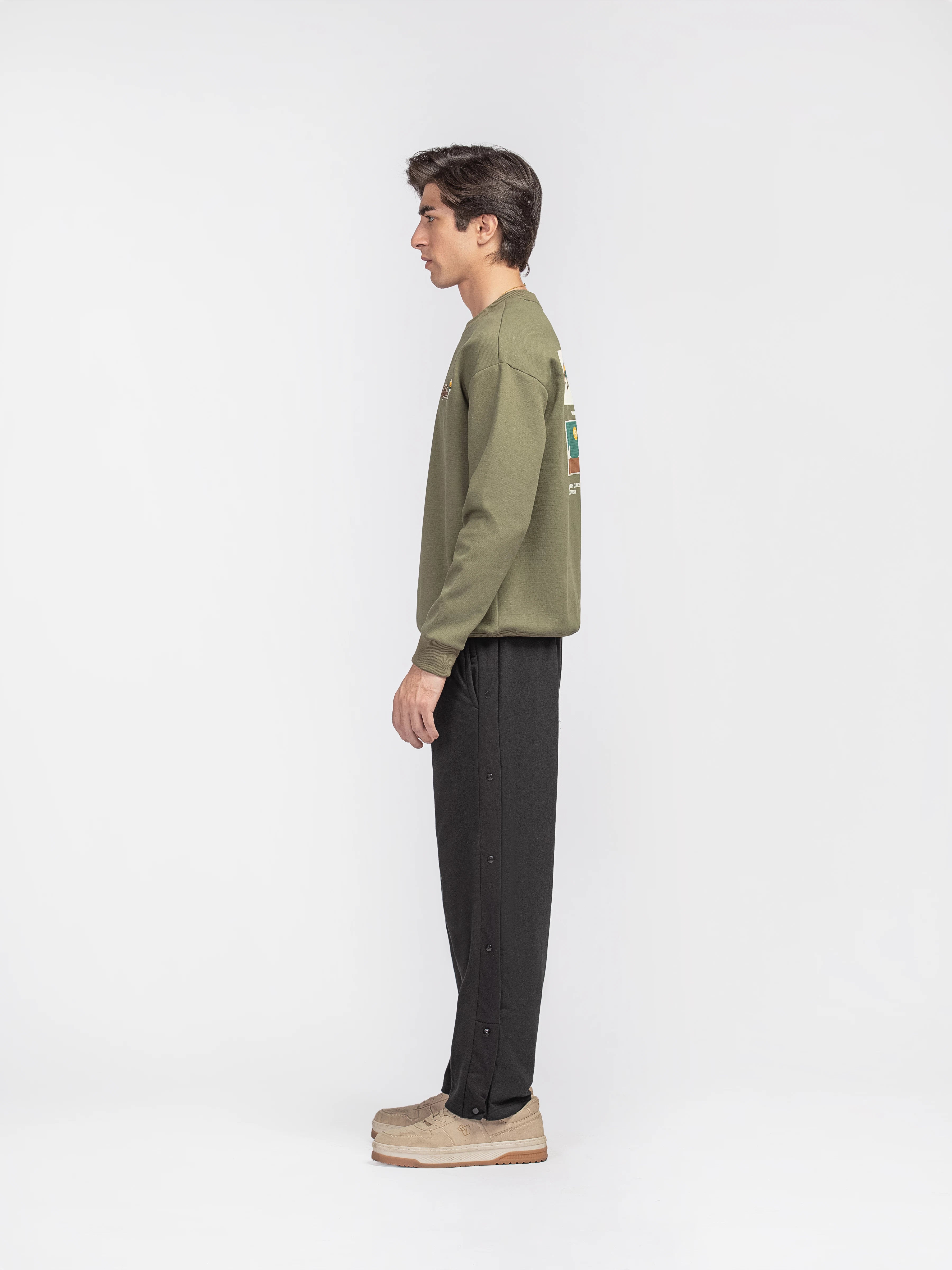 Regular Fit Interlock Sweatshirt - FMTSS5-057