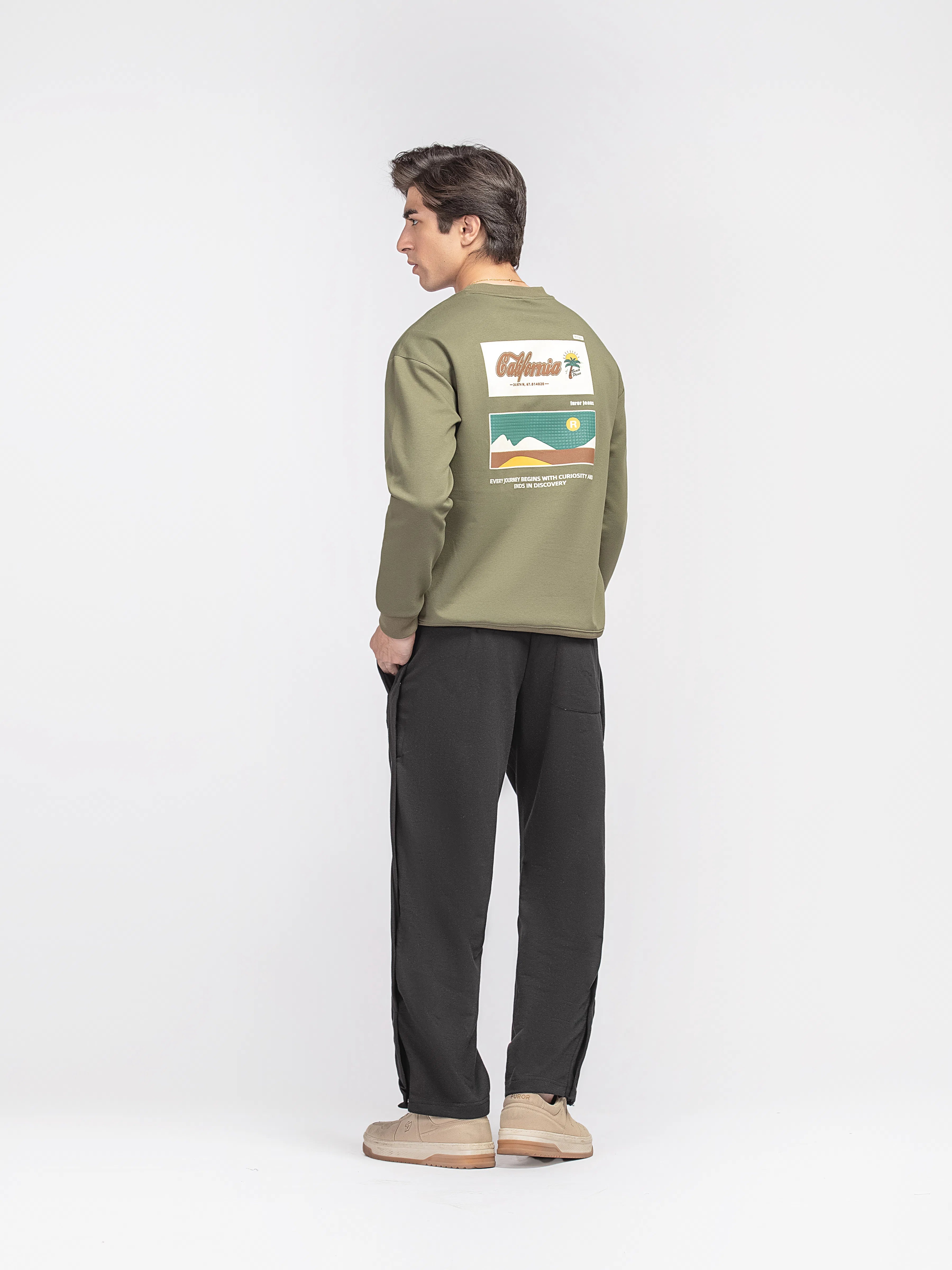 Regular Fit Interlock Sweatshirt - FMTSS5-057