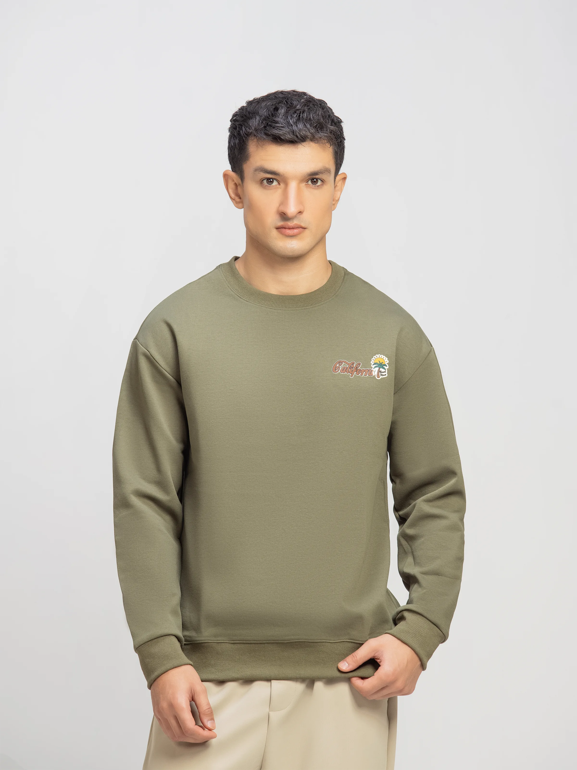 Regular Fit Interlock Sweatshirt - FMTSS5-057