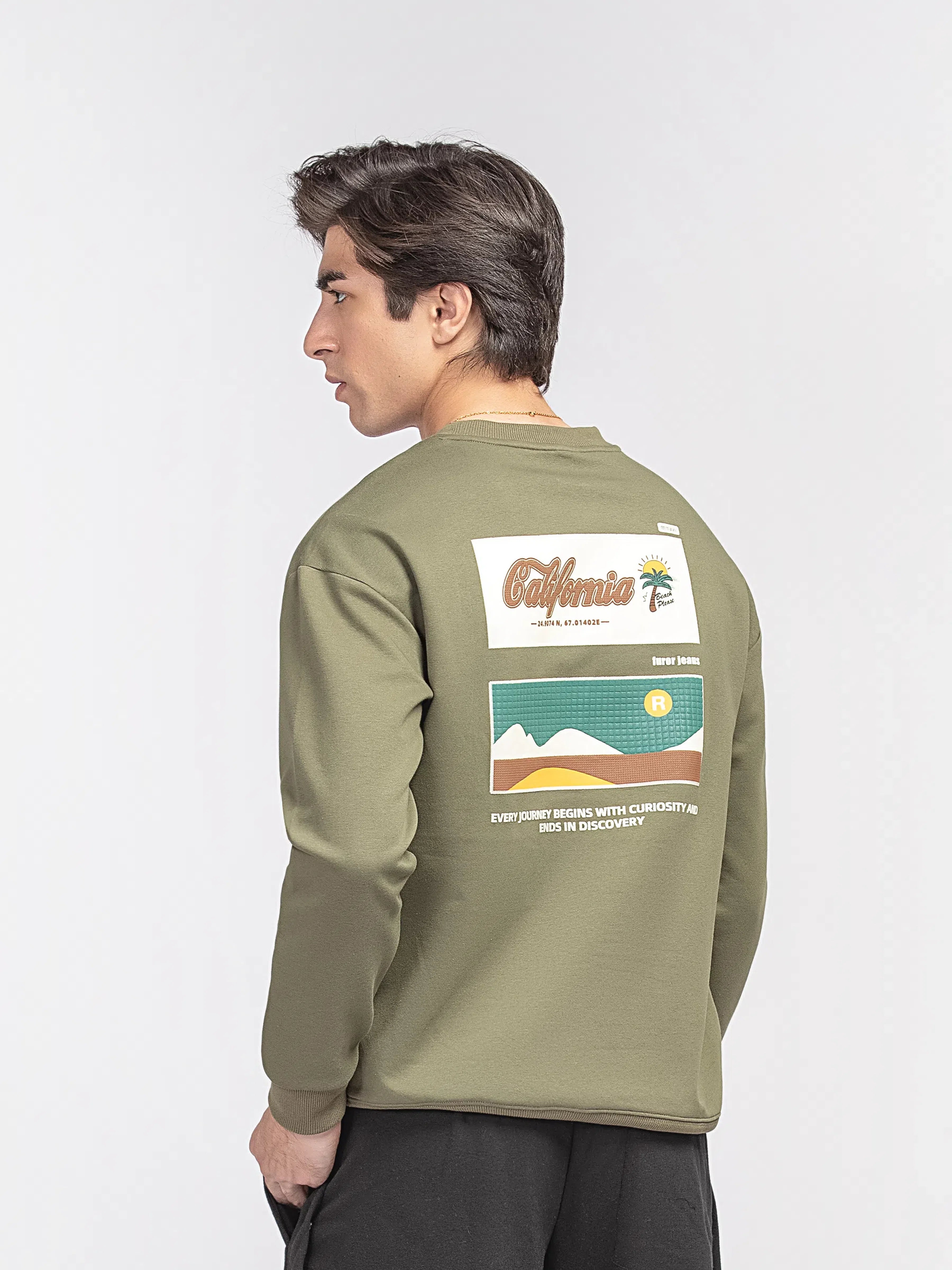 Regular Fit Interlock Sweatshirt - FMTSS5-057