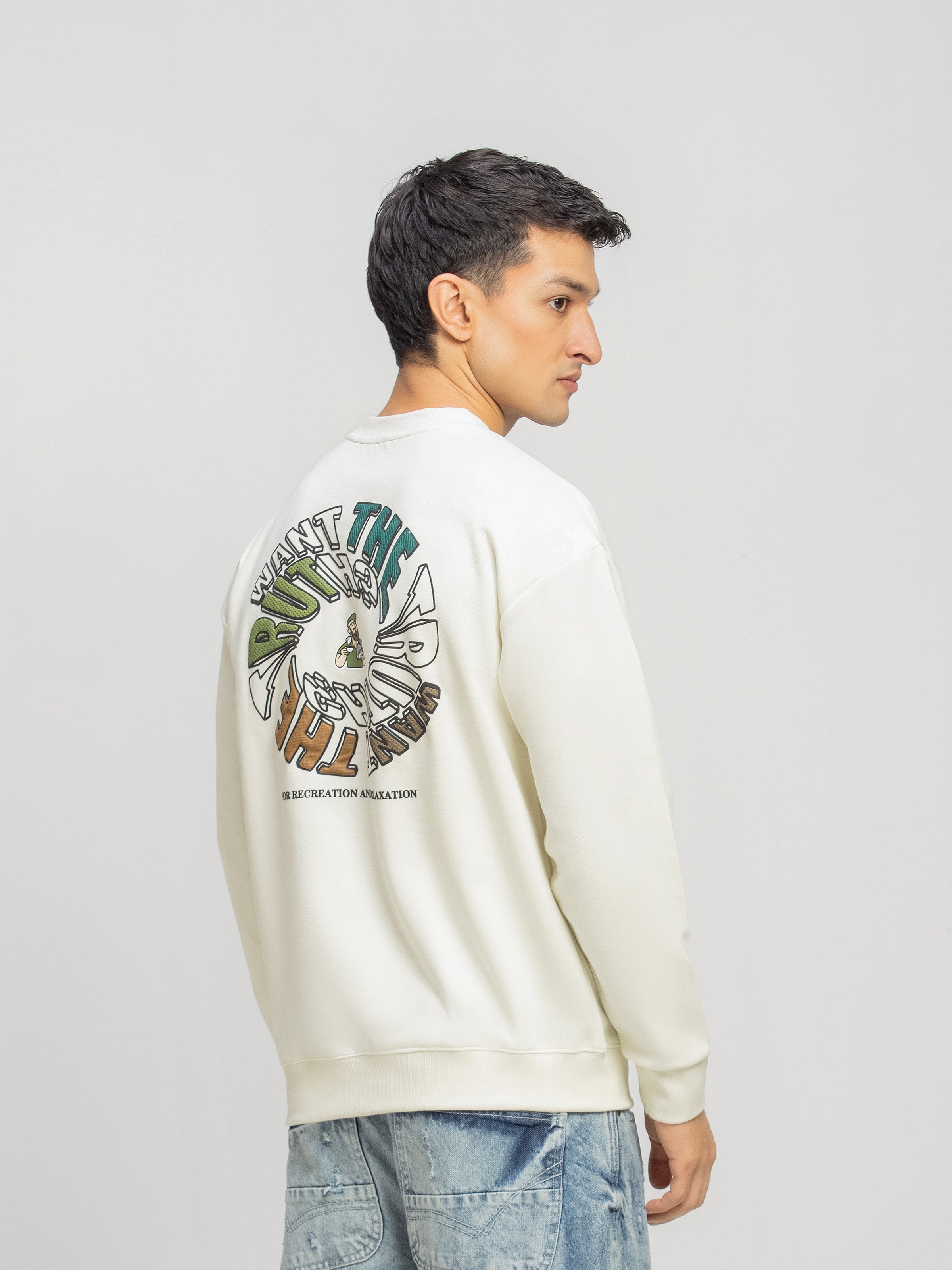 Regular Fit Interlock Sweatshirt - FMTSS5-058