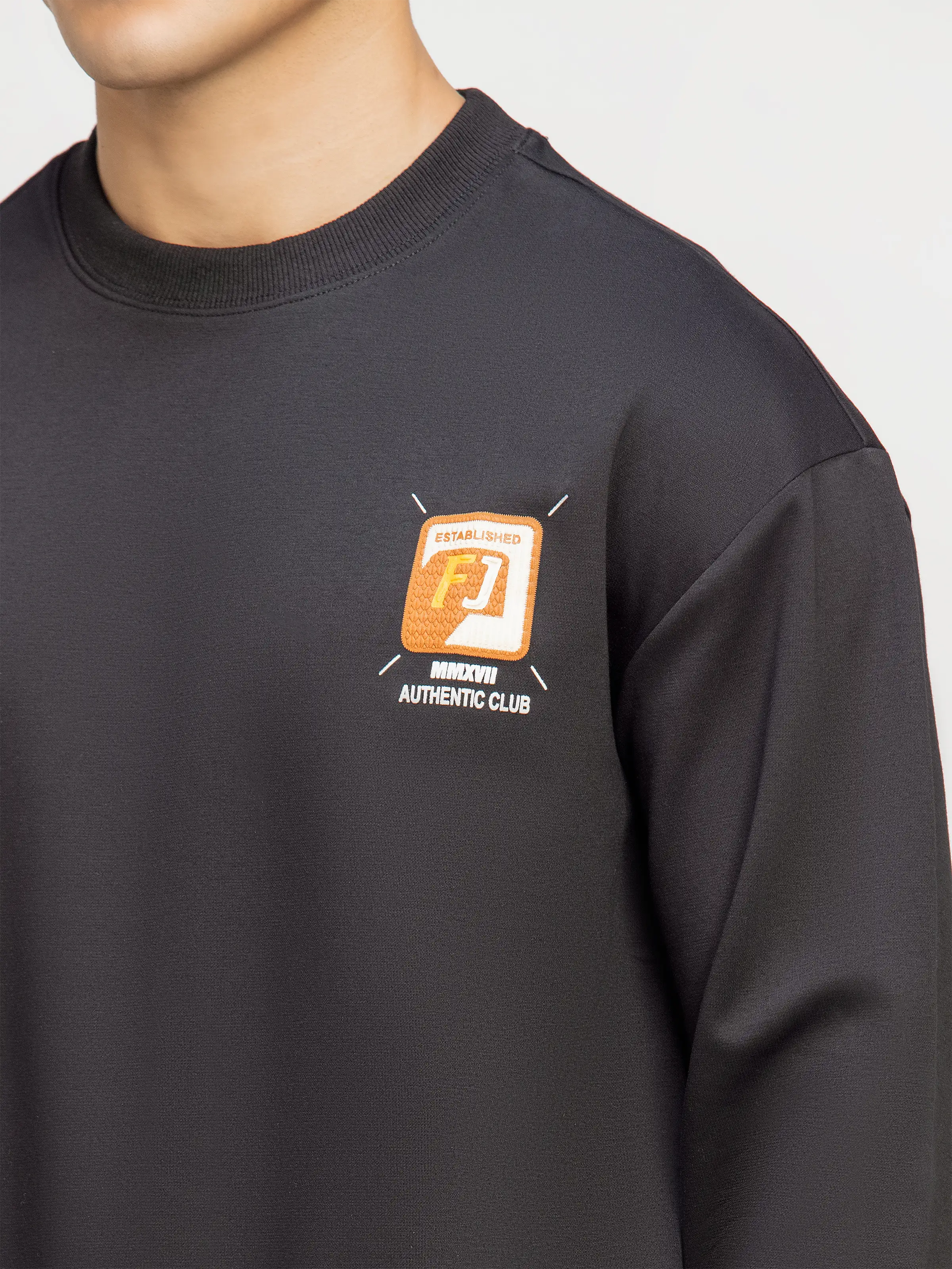 Regular Fit Interlock Sweatshirt - FMTSS5-059