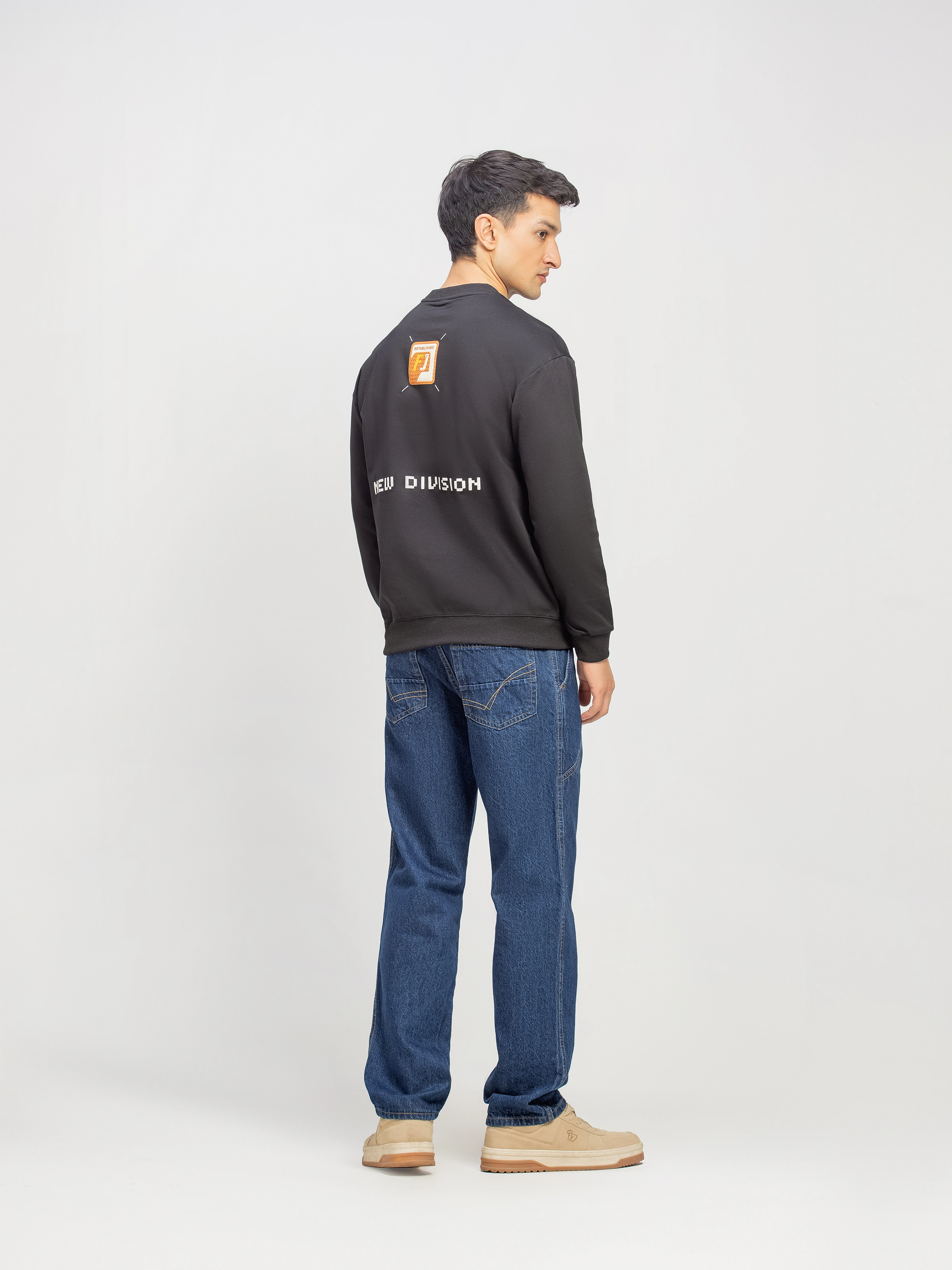 Regular Fit Interlock Sweatshirt - FMTSS5-059