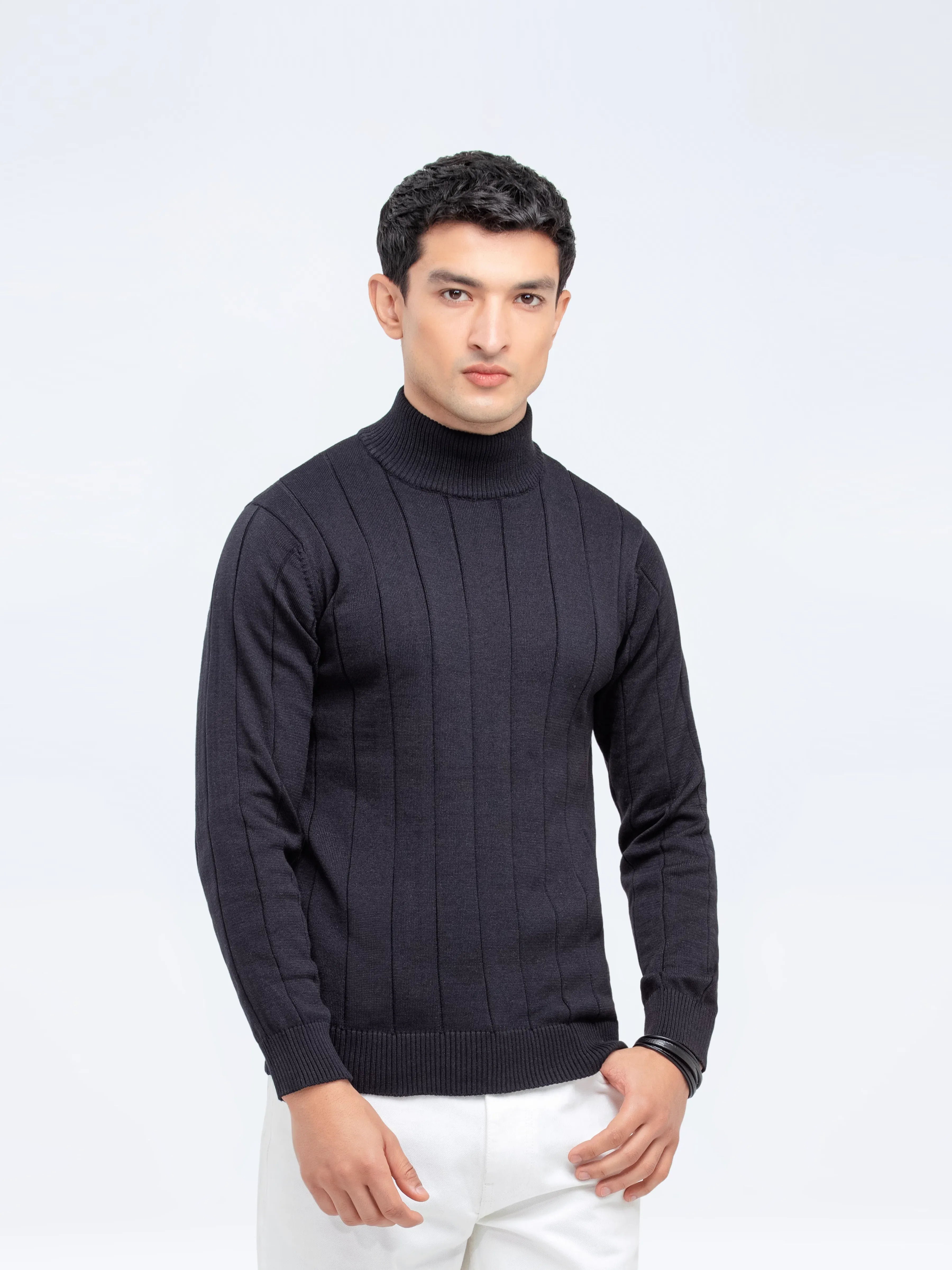 Mock Neck Sweater - FMTSWT24-021