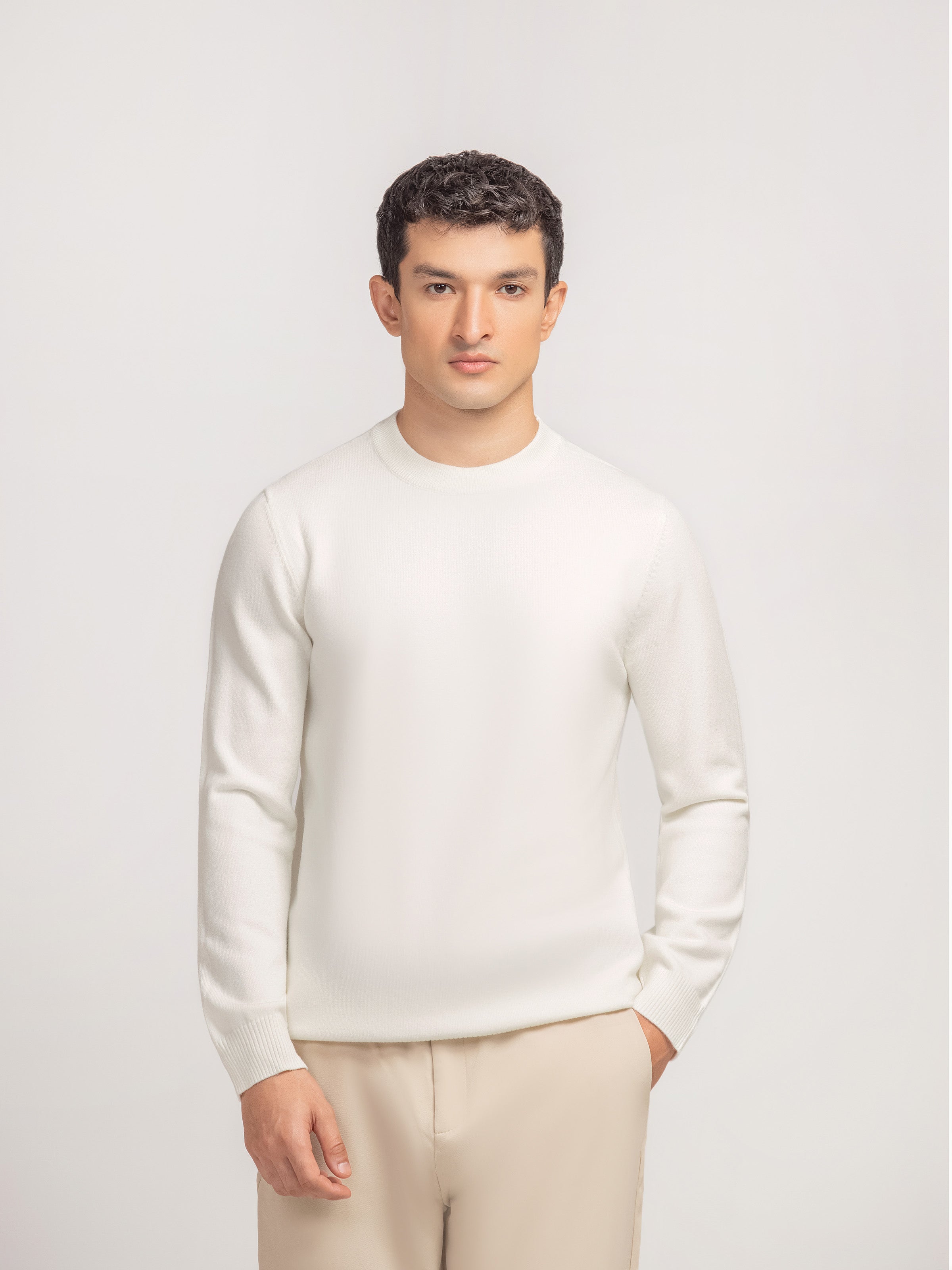 Regular Fit Knitted Sweater - FMTSWT5-001