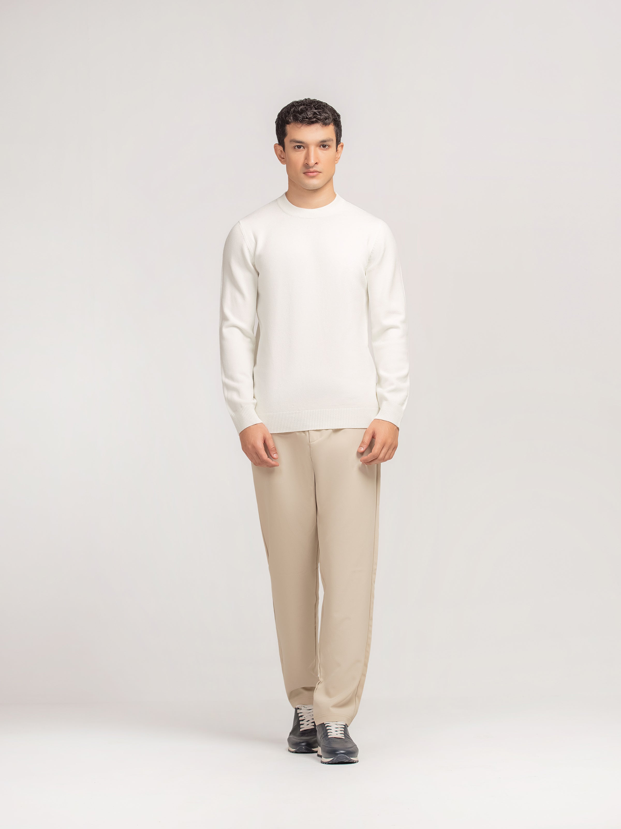 Regular Fit Knitted Sweater - FMTSWT5-001