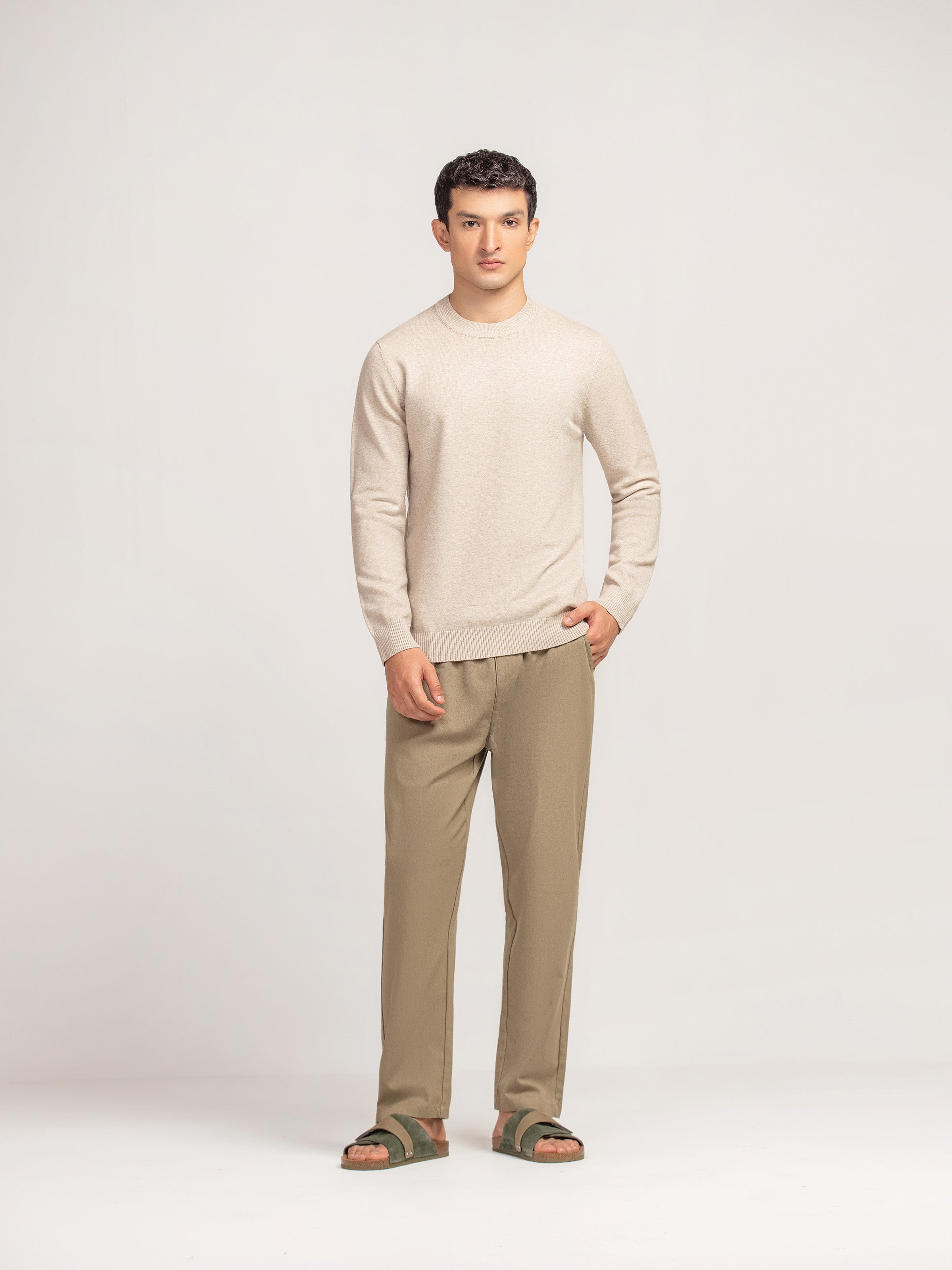 Regular Fit Knitted Sweater - FMTSWT5-002
