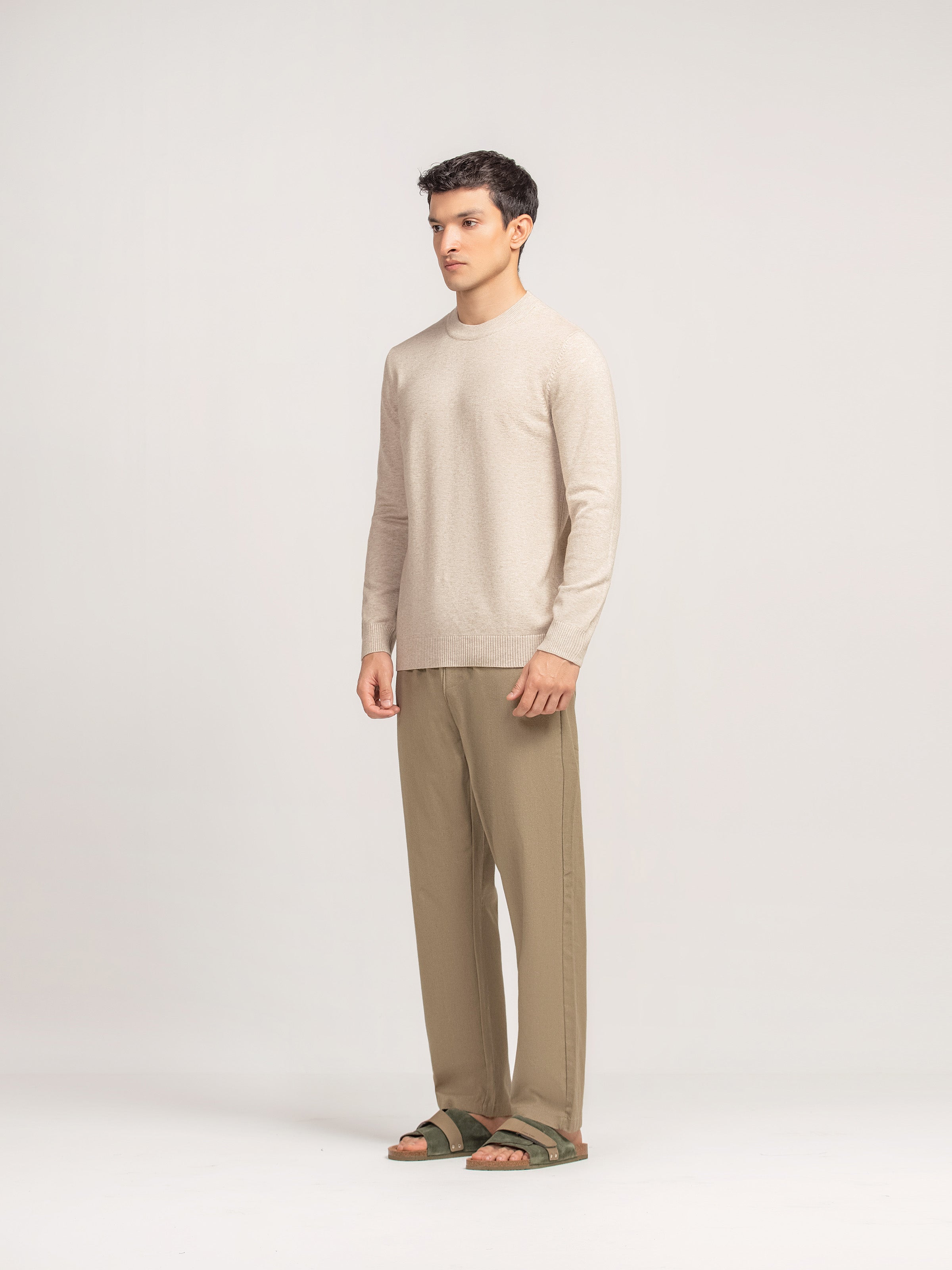 Regular Fit Knitted Sweater - FMTSWT5-002