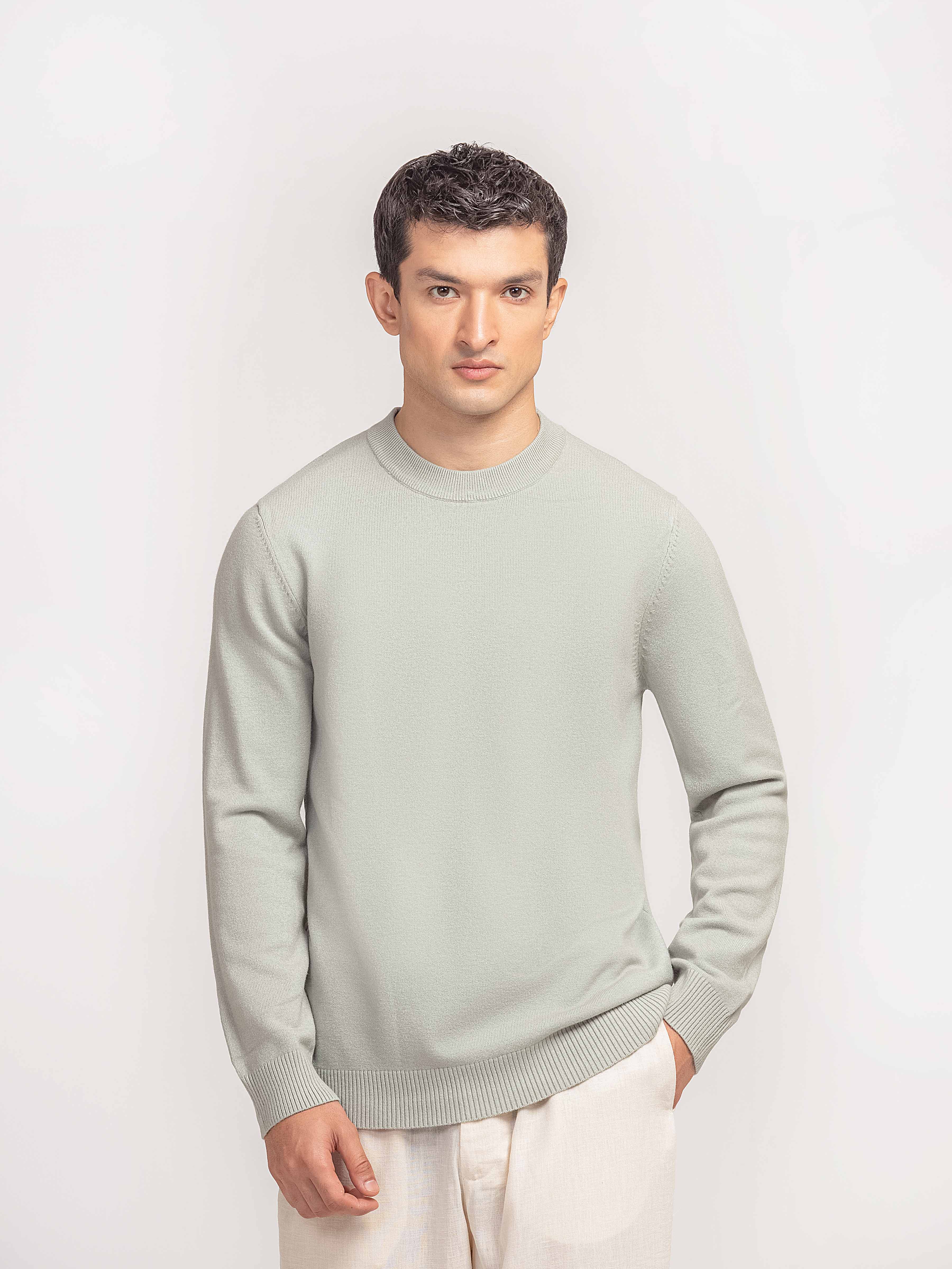 Regular Fit Knitted Sweater - FMTSWT5-003