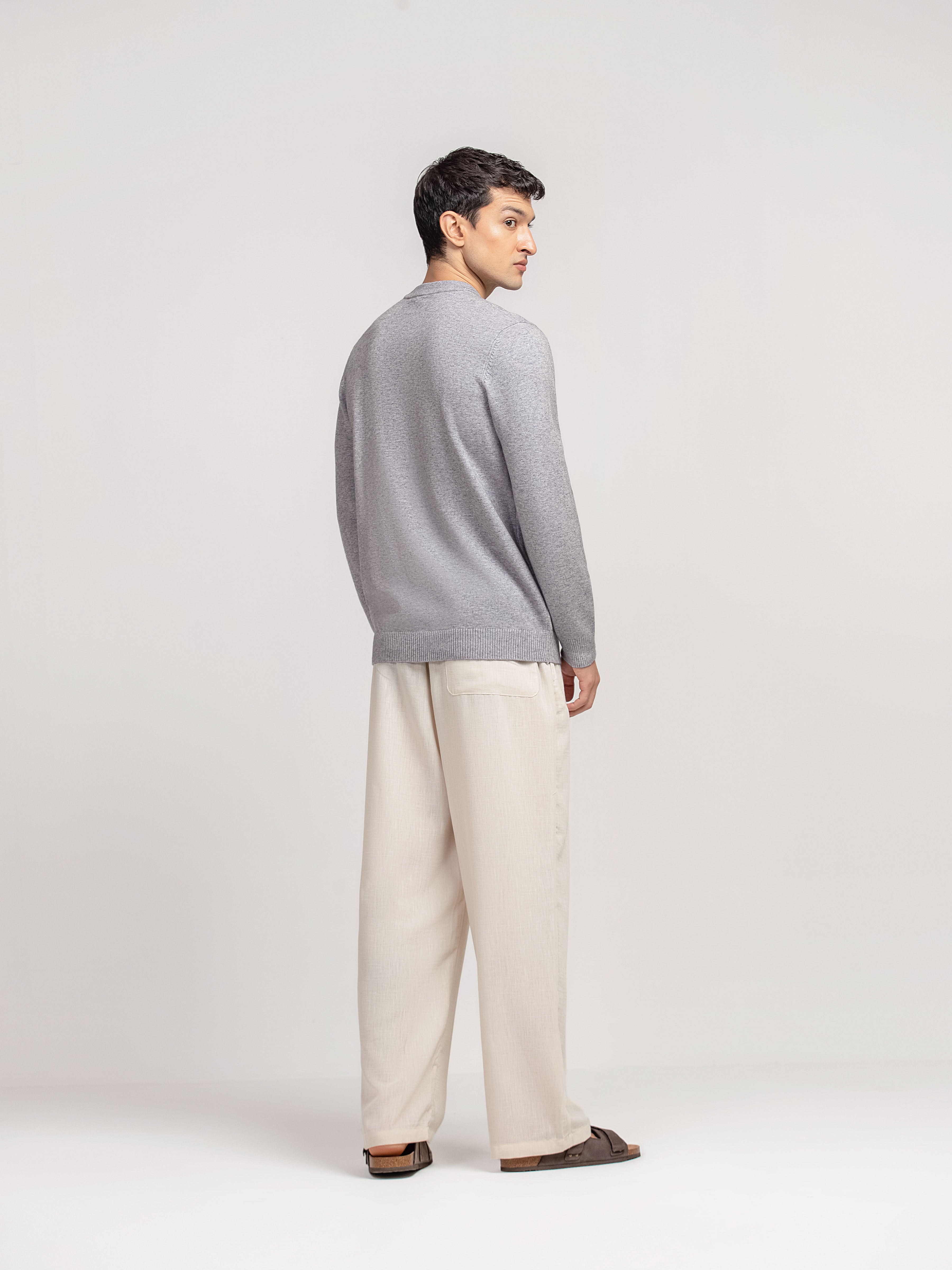 Regular Fit Knitted Sweater - FMTSWT5-005