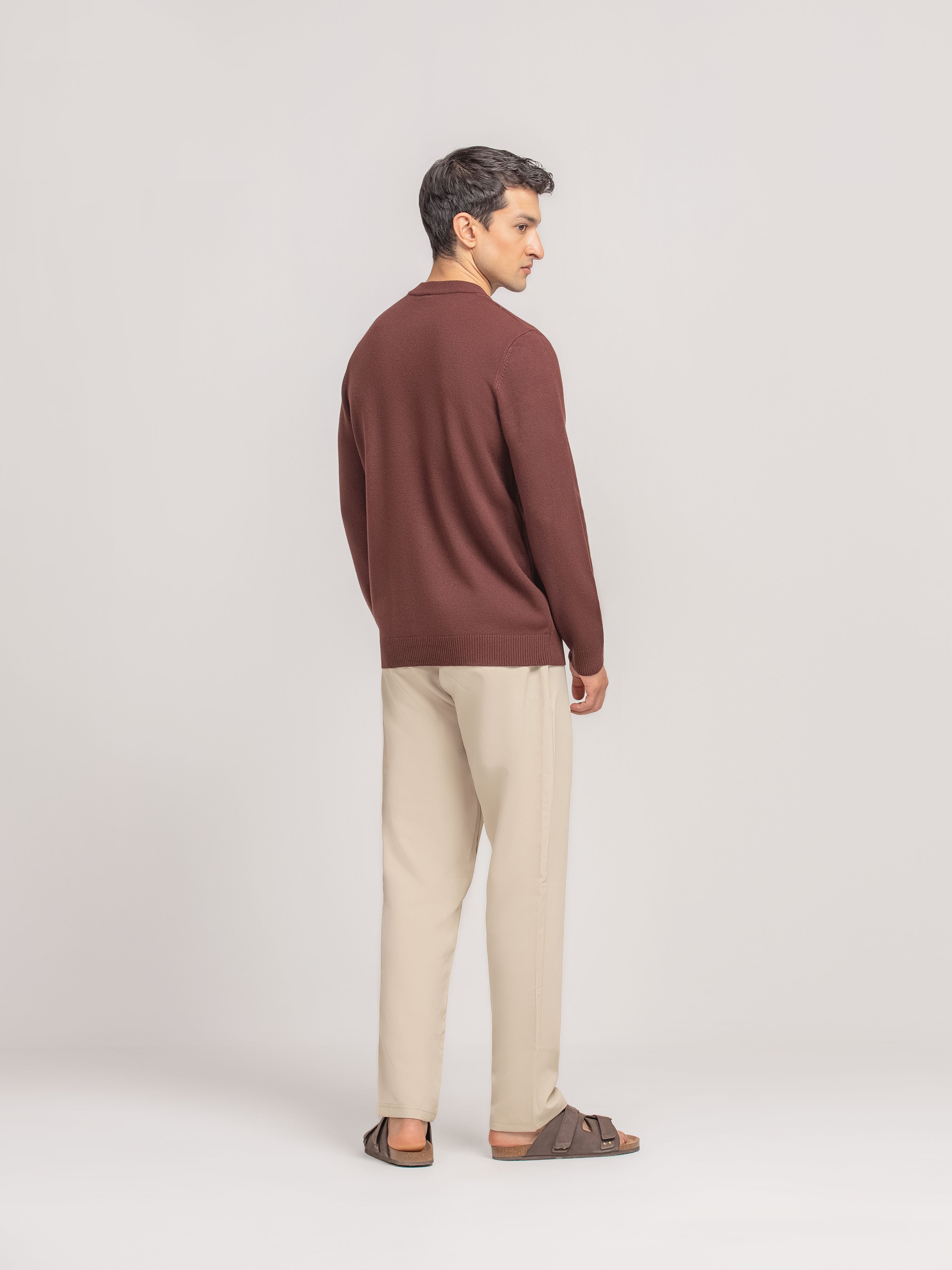 Regular Fit Knitted Sweater - FMTSWT5-006