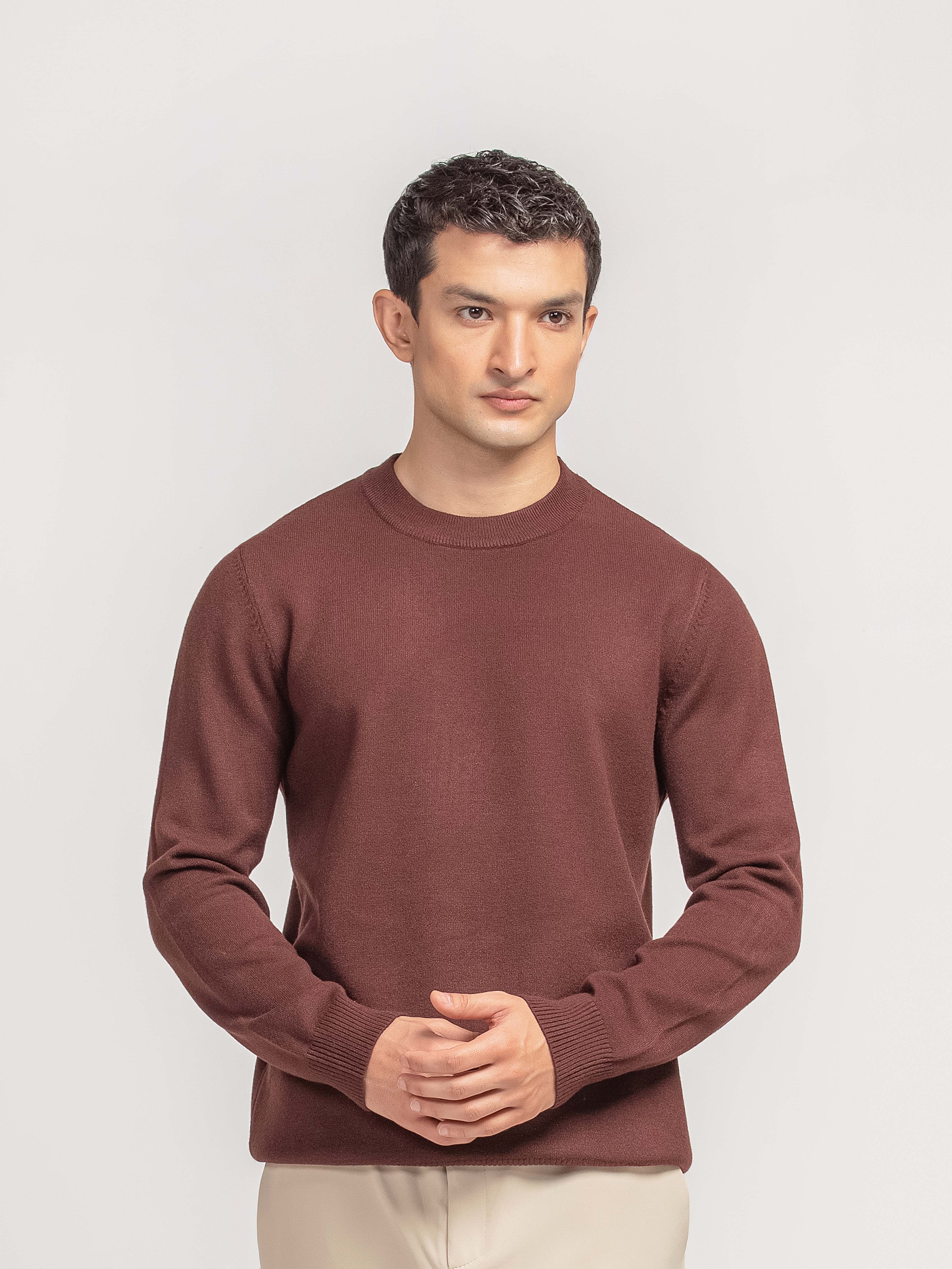 Regular Fit Knitted Sweater - FMTSWT5-006