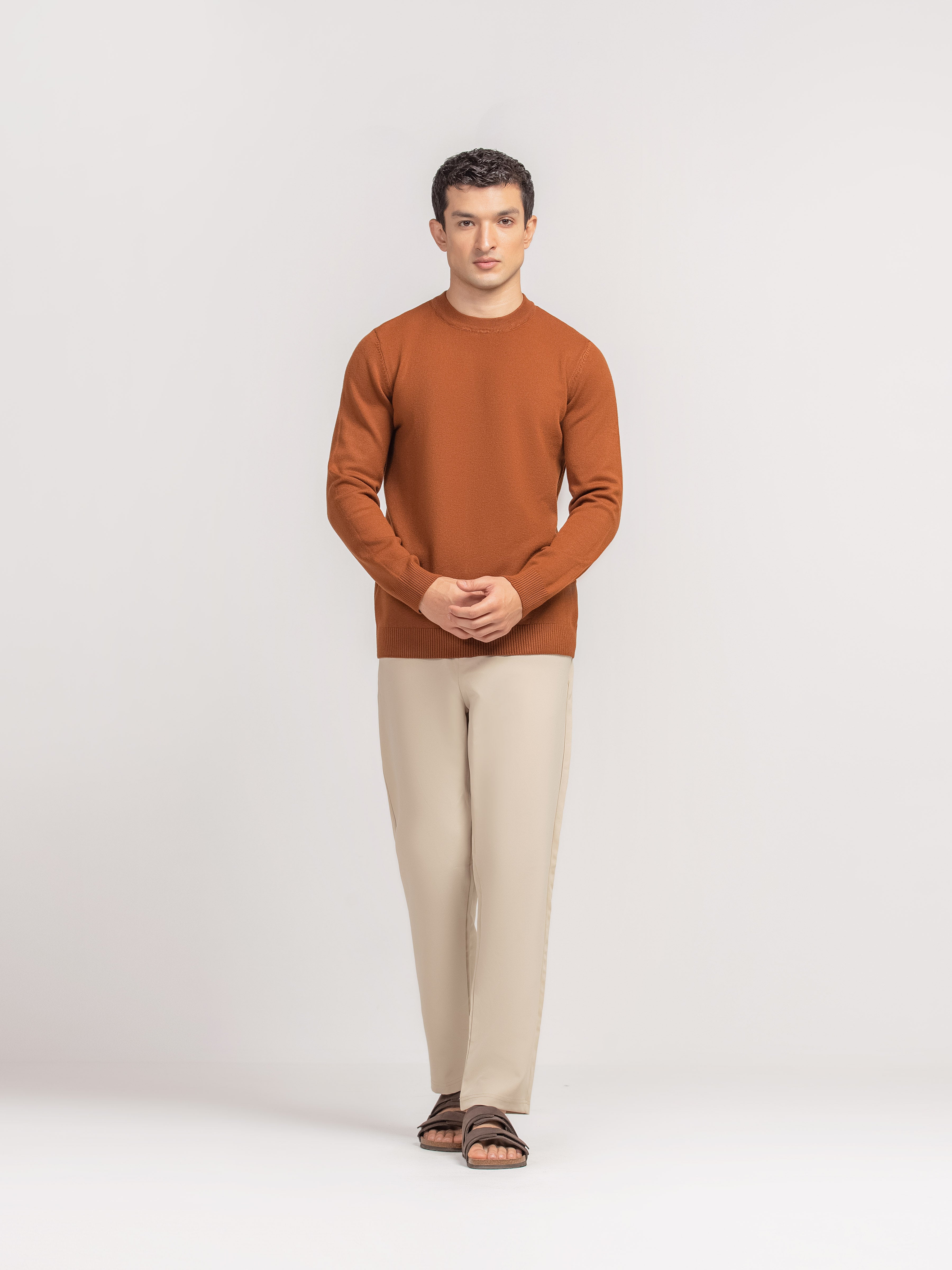 Regular Fit Knitted Sweater - FMTSWT5-007
