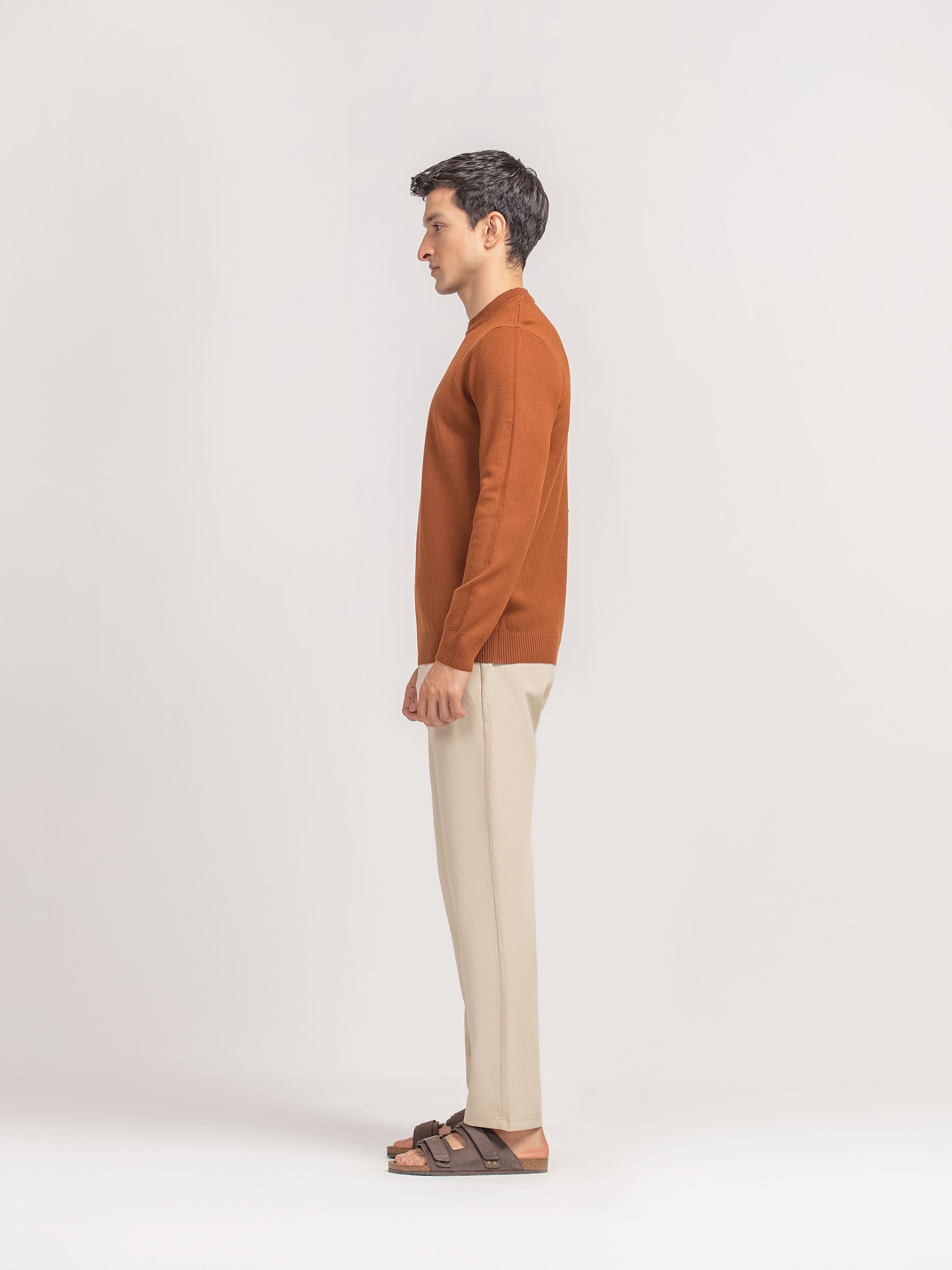Regular Fit Knitted Sweater - FMTSWT5-007