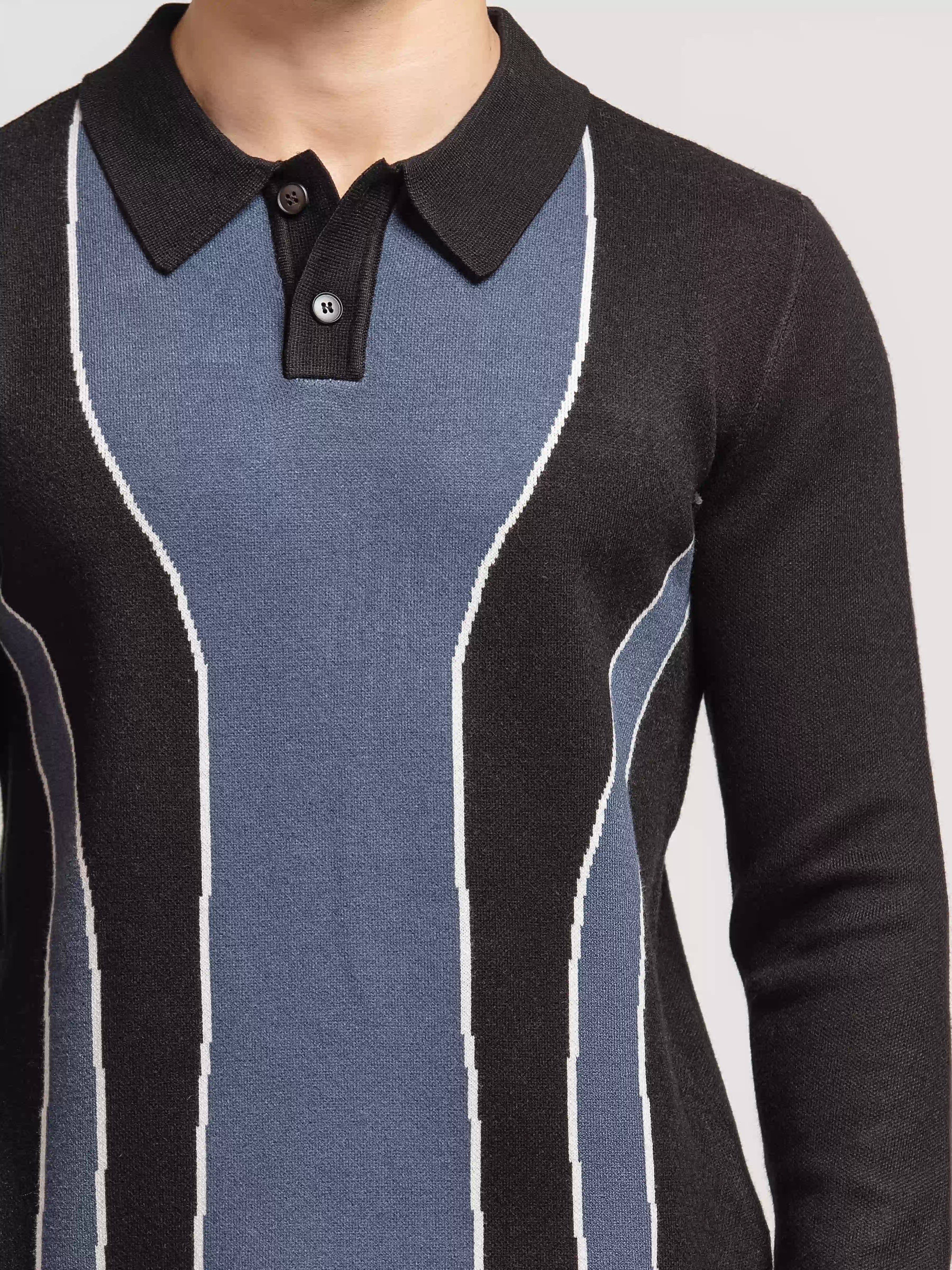 Regular Fit Sweater Polo- FMTSWT5-010