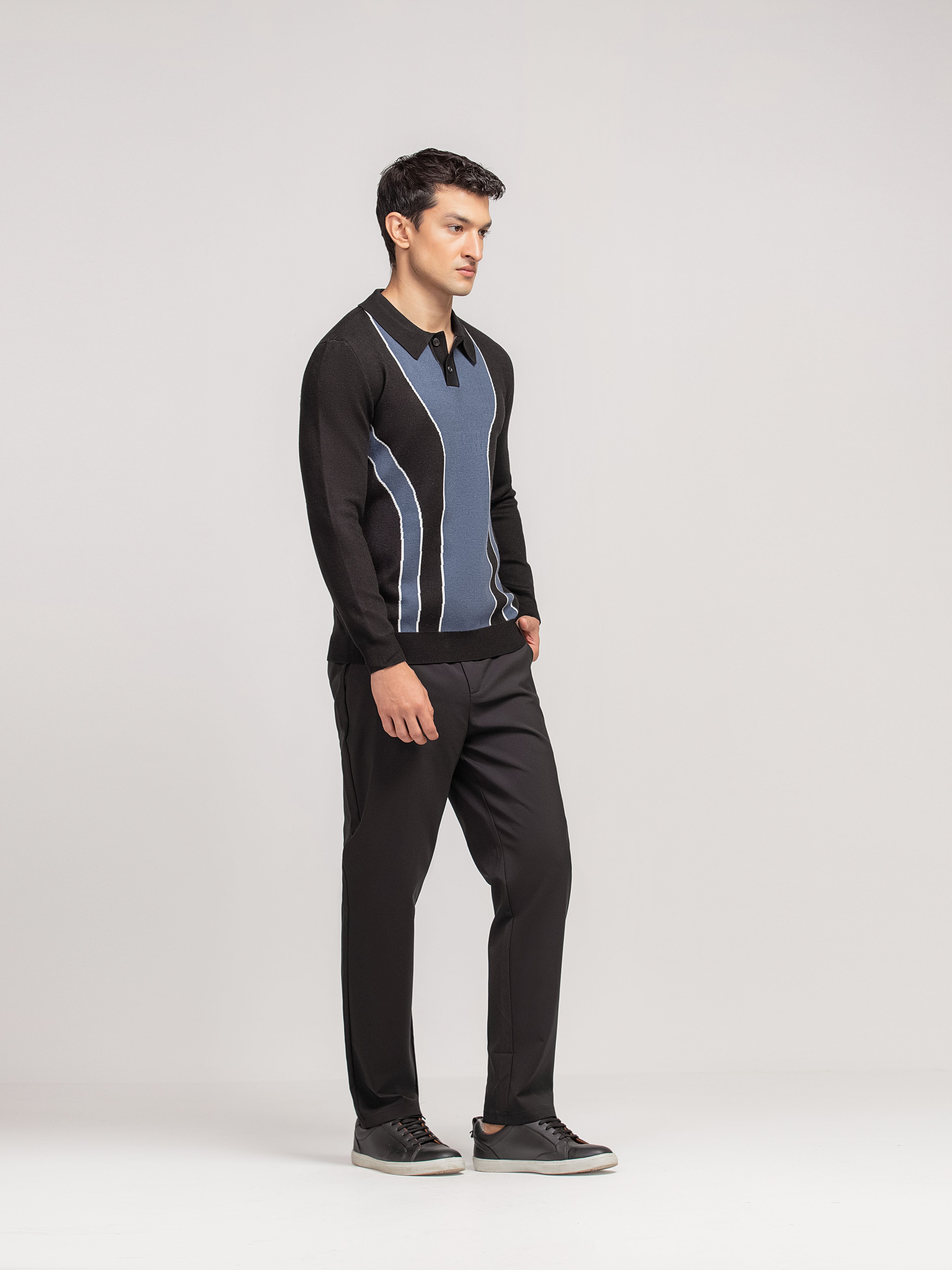 Regular Fit Sweater Polo- FMTSWT5-010