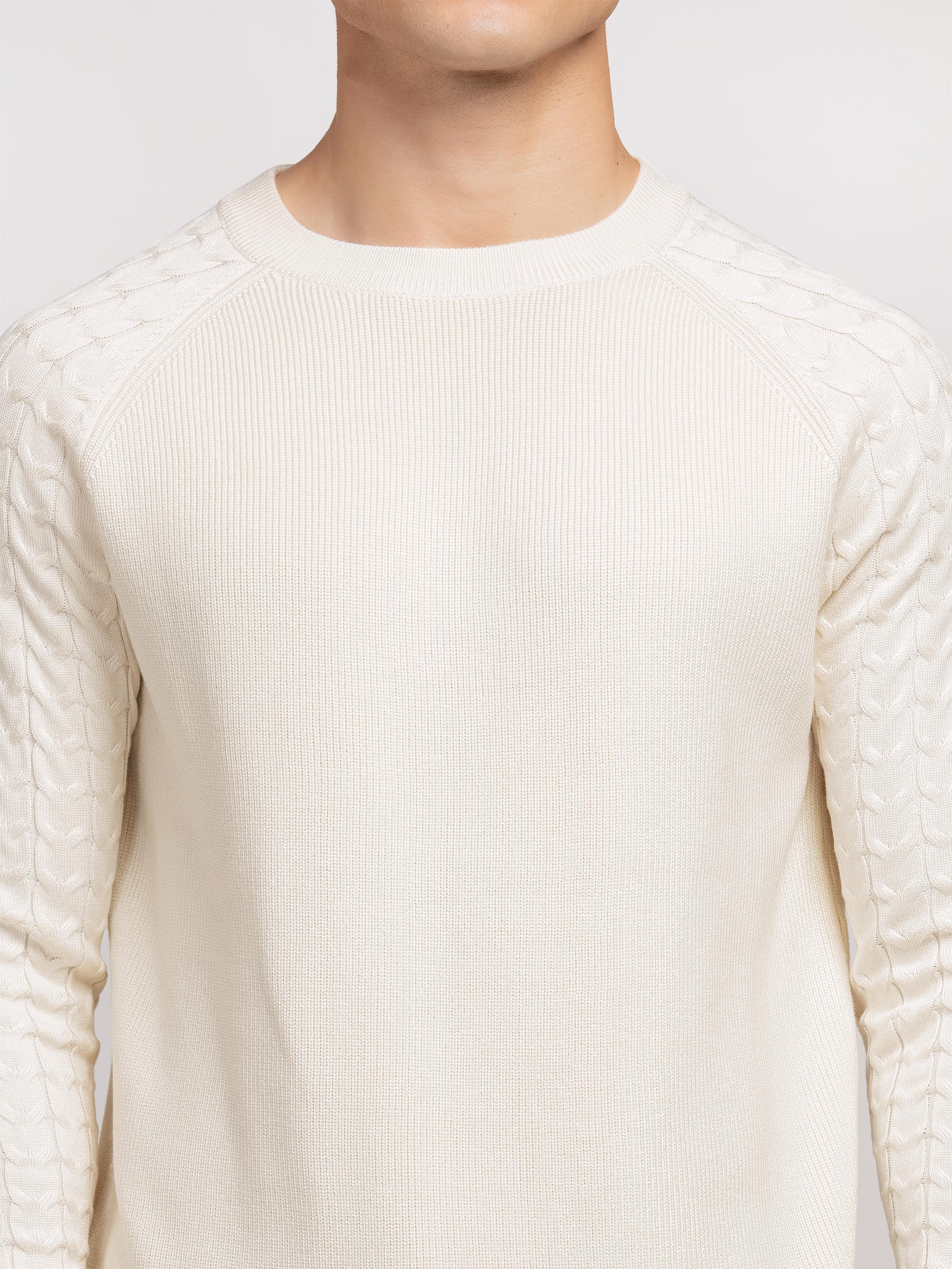 Textured Knit Sweater - FMTSWT5-015