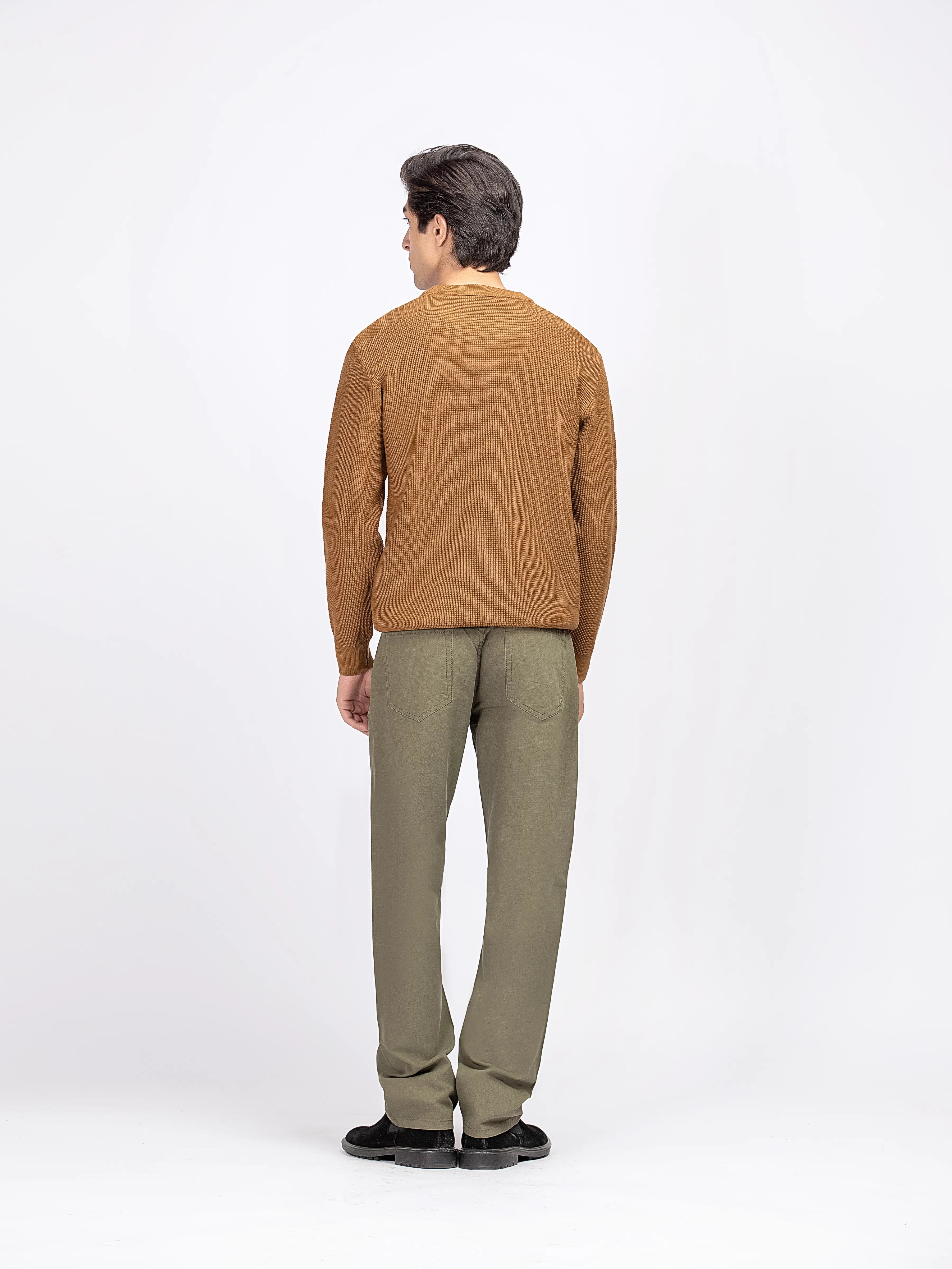 Waffle Knit Sweater - FMTSWT5-040