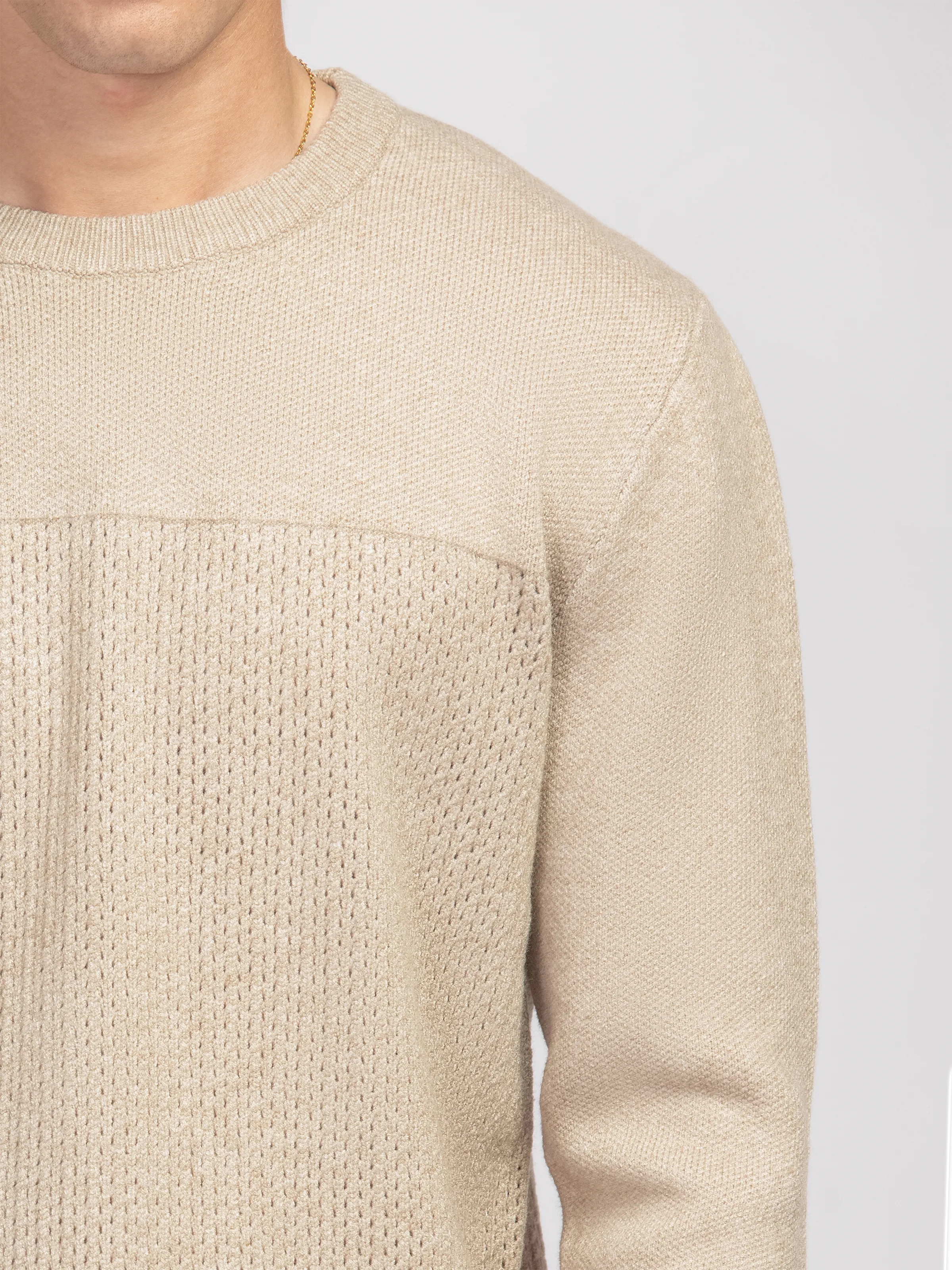 Regular Fit Knitted Sweater - FMTSWT5-051